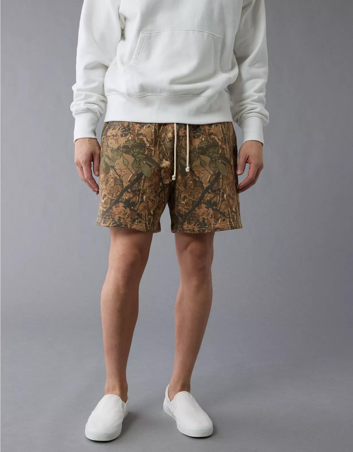 AE 6" Laidback Luxe Heavyweight Camo Jogger Short Product Image