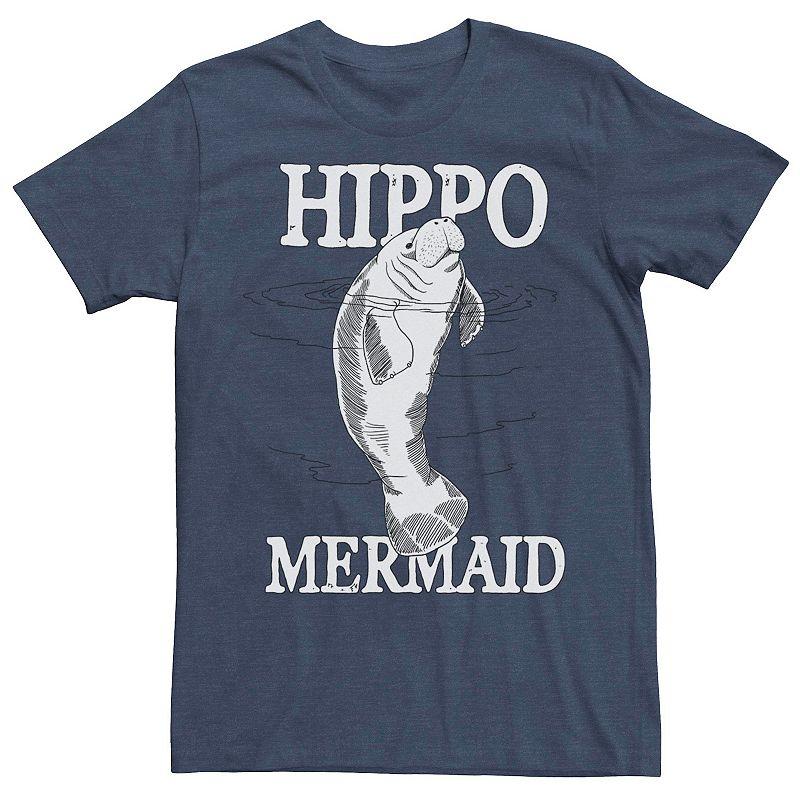 Men's Hippo Mermaid Tee,  Product Image