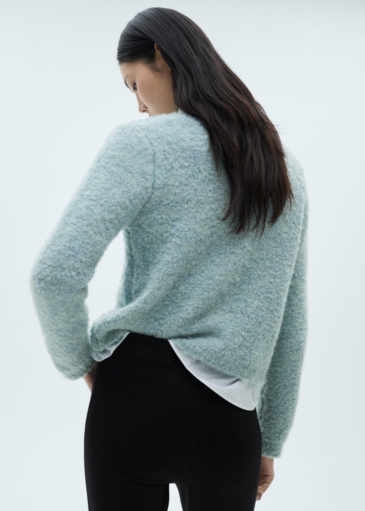 Bouclé jacket with jewel buttons - Women | MANGO USA Product Image