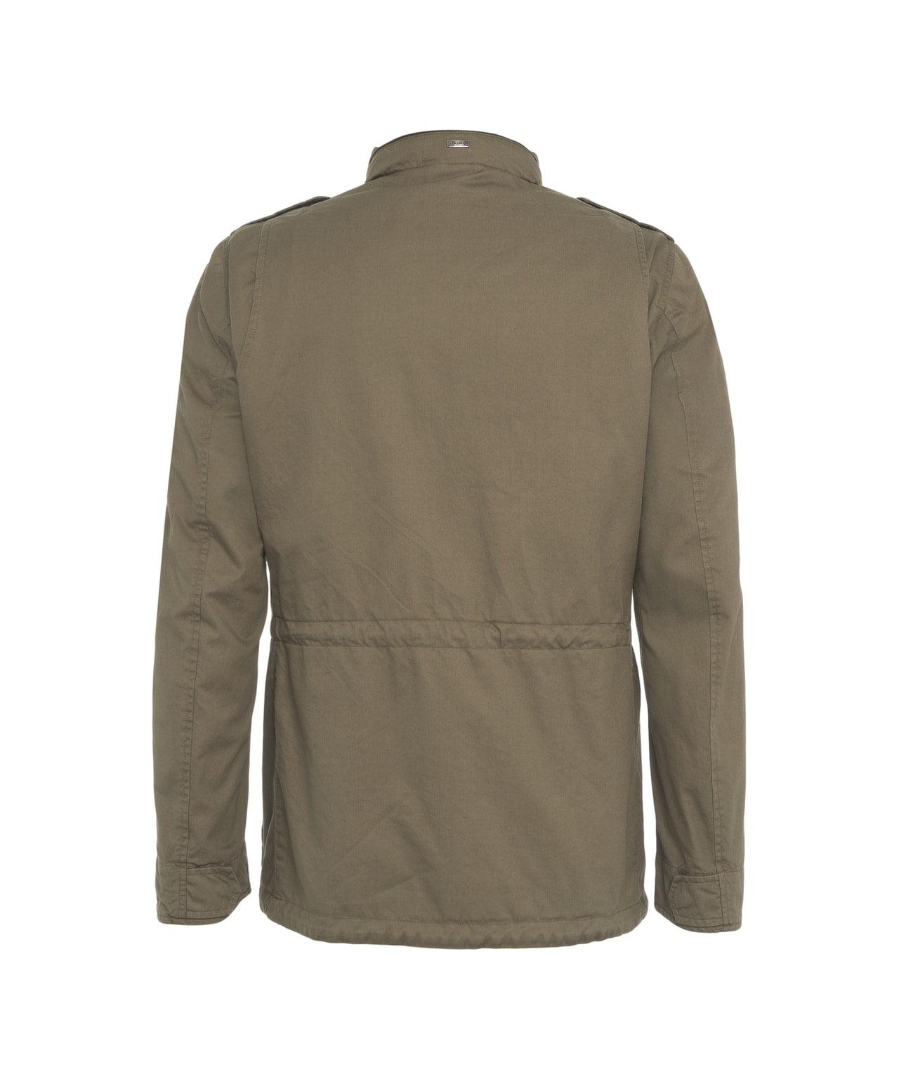 Field jacket with hidden hood Product Image