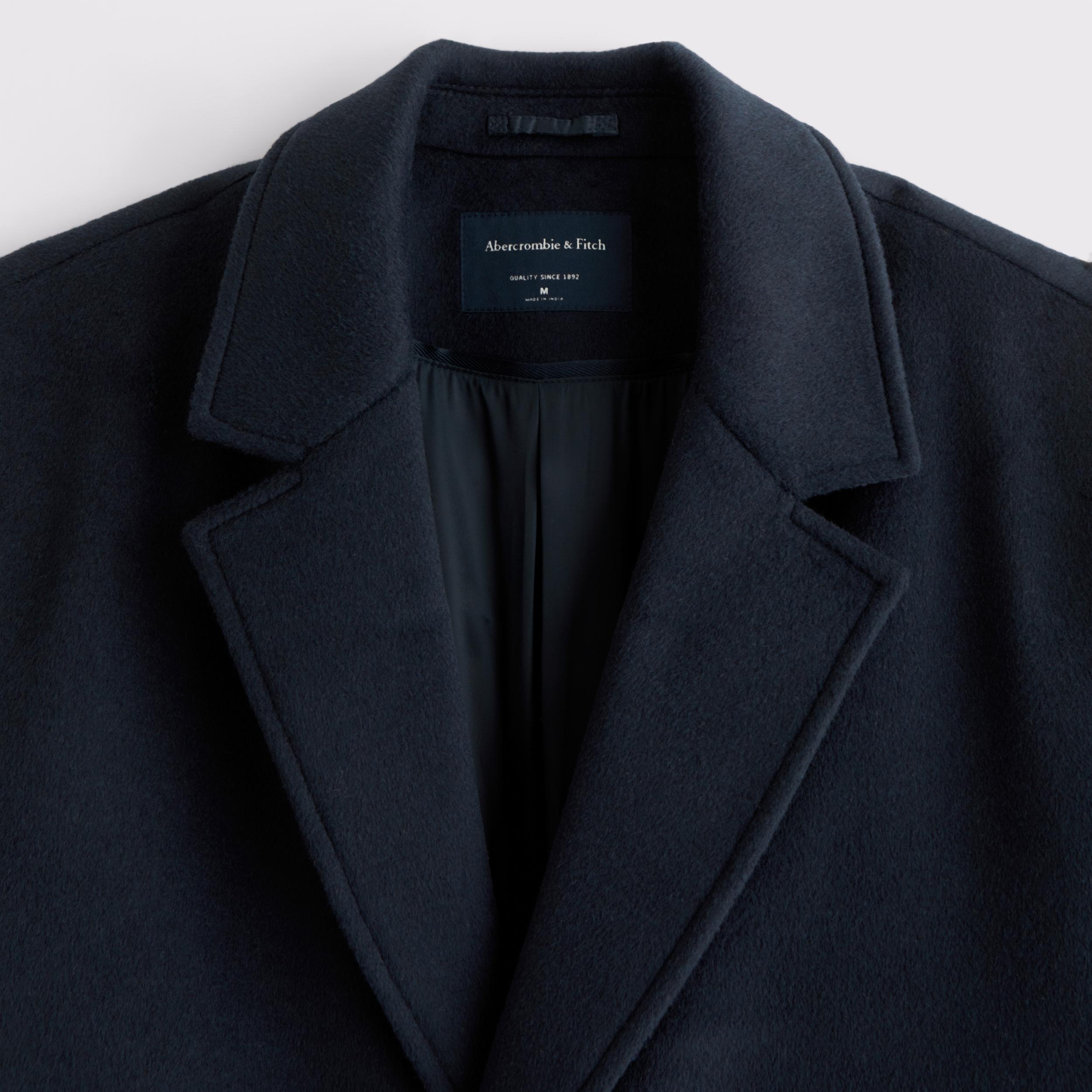 Wool-Blend Topcoat Product Image