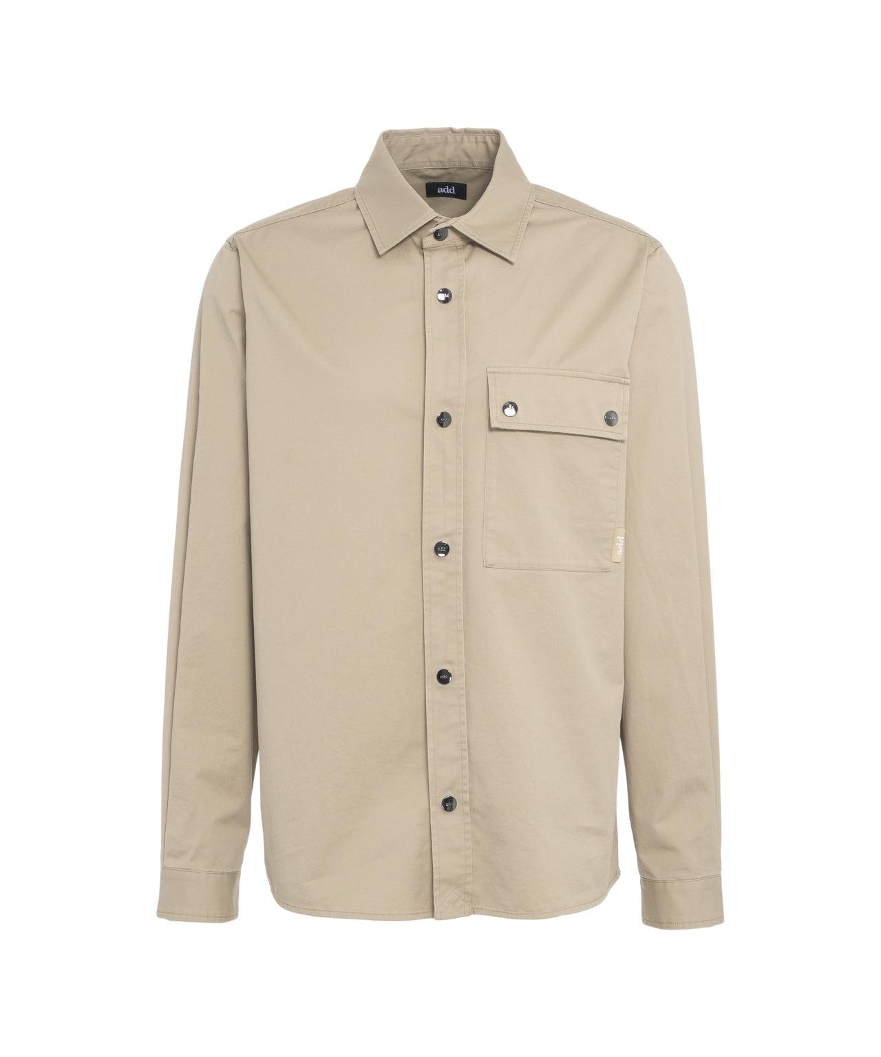 Gabardine overshirt Product Image