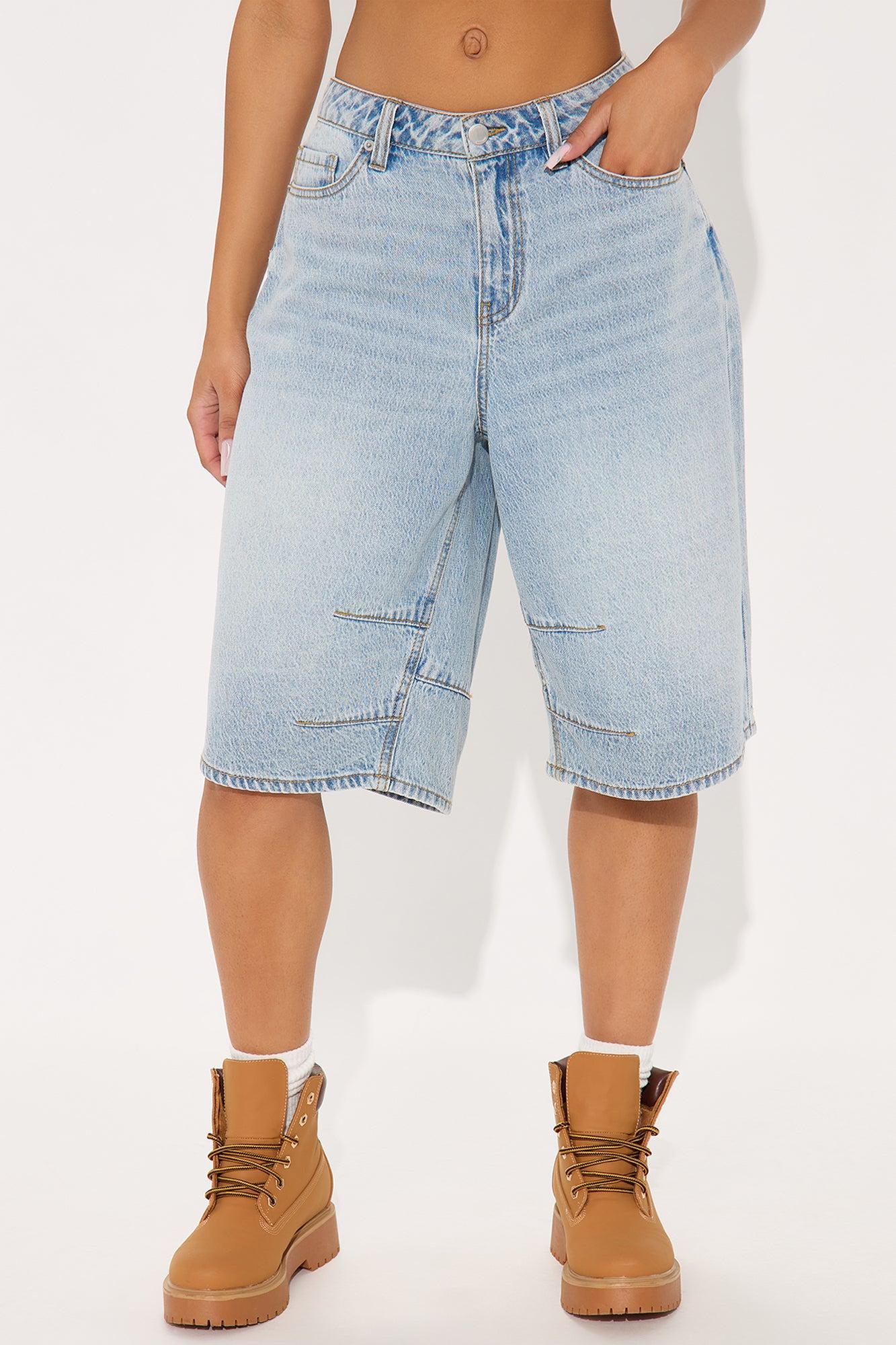 Lennox Denim Jort - Vintage Wash Product Image