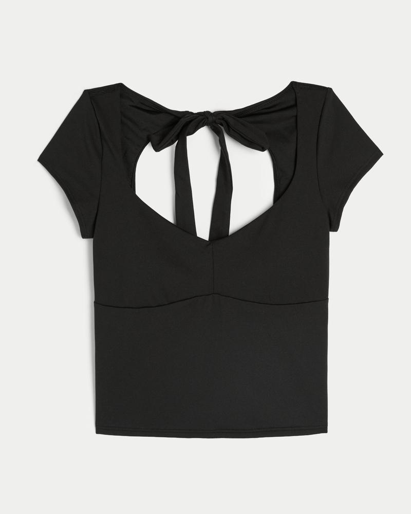 Gilly Hicks Active Tie-Back Ballet Top Product Image