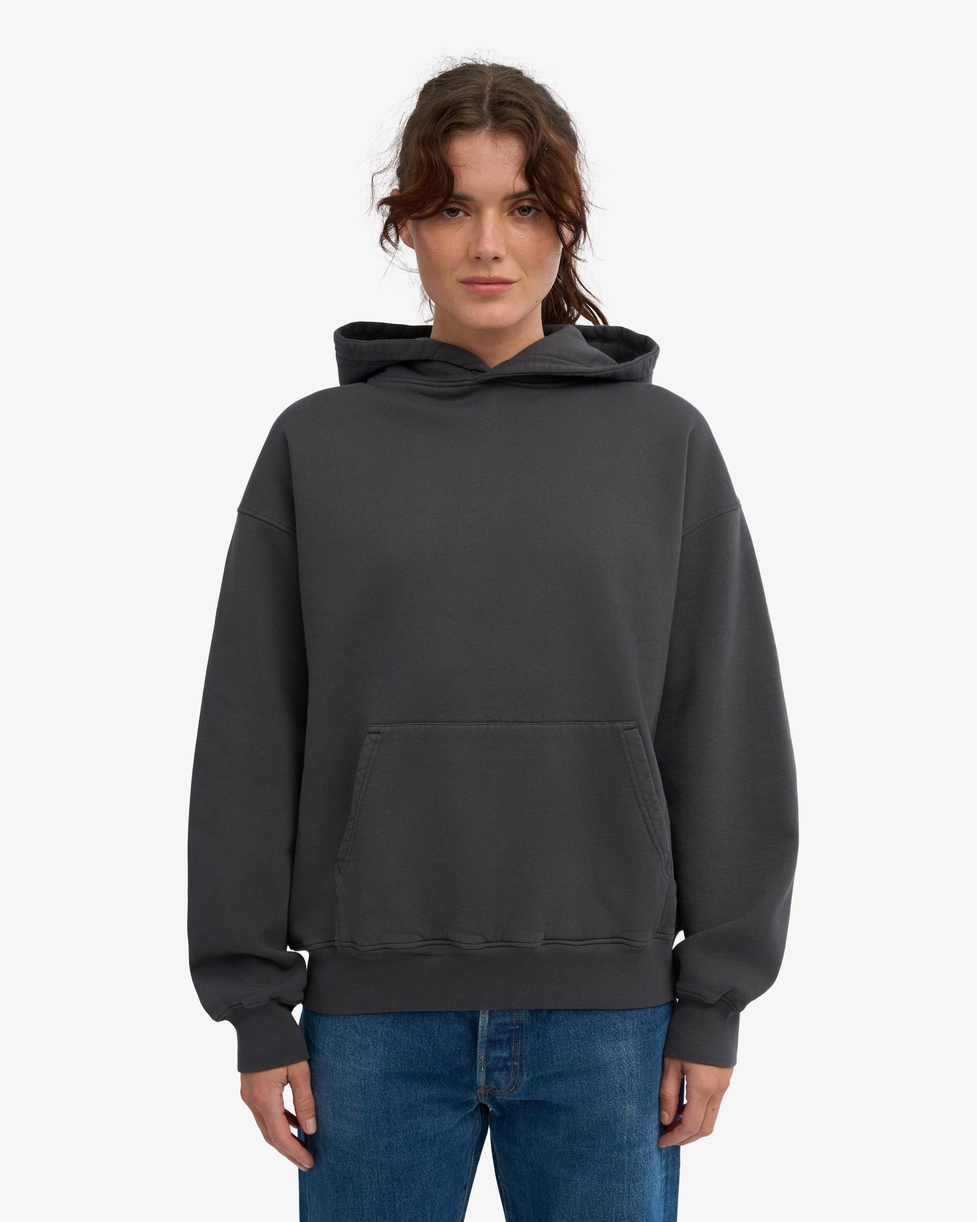 Organic Oversized Hood - Lava Grey Product Image