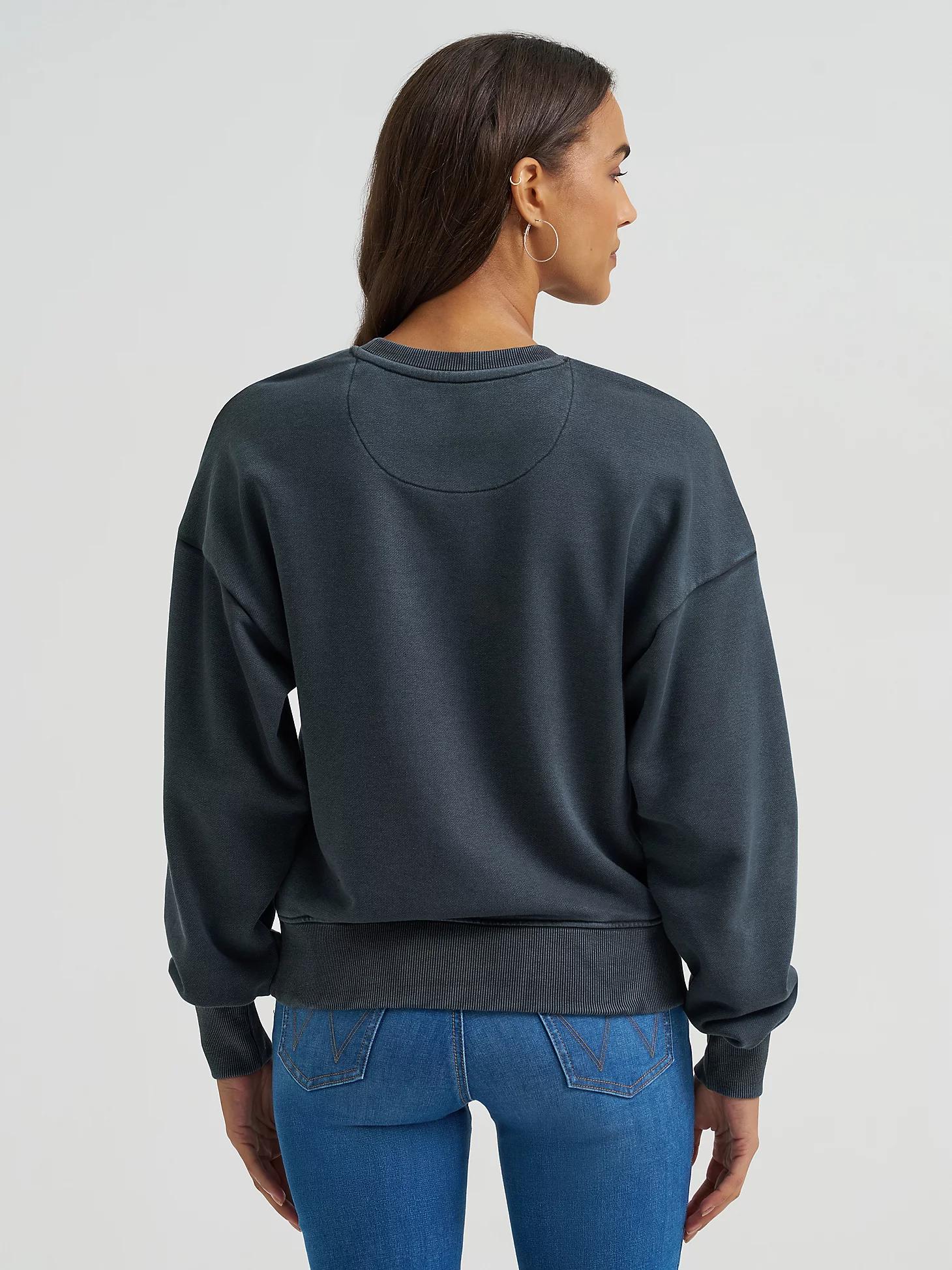 Women's Get the Horns Cropped Sweatshirt | Women's TOPS | Wrangler® Product Image