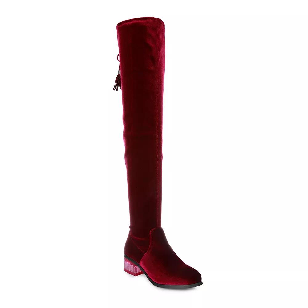 London Rag Rumple Women's Thigh-High Boots,  Product Image
