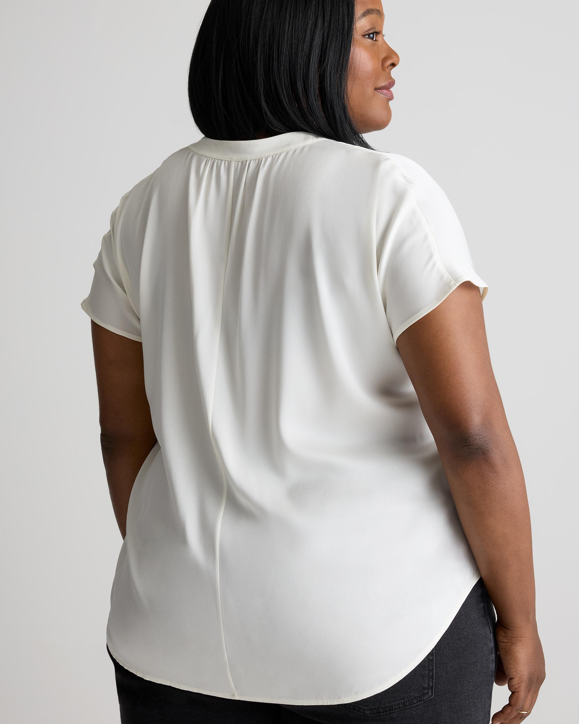 Quince | Women's Washable Stretch Silk Dolman Sleeve Blouse Mulberry Silk Product Image