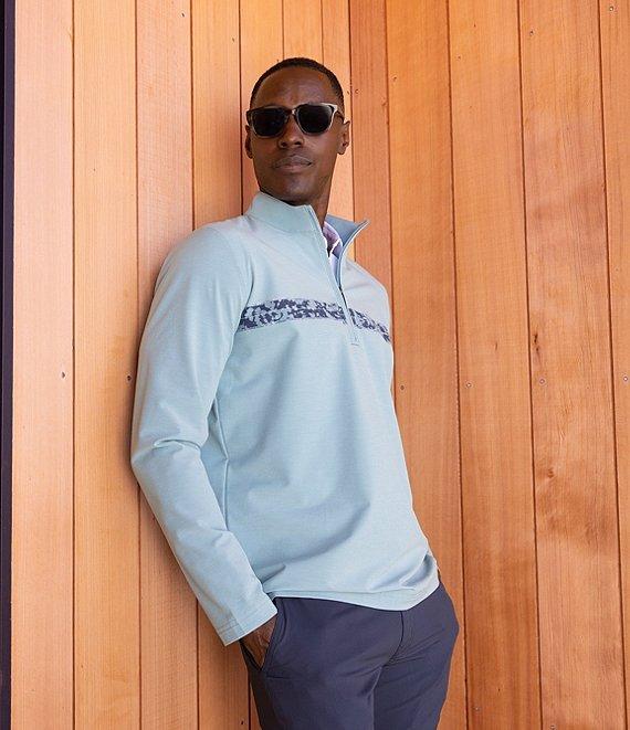 TravisMathew Performance Stretch Swell Season Quarter-Zip Pullover Product Image