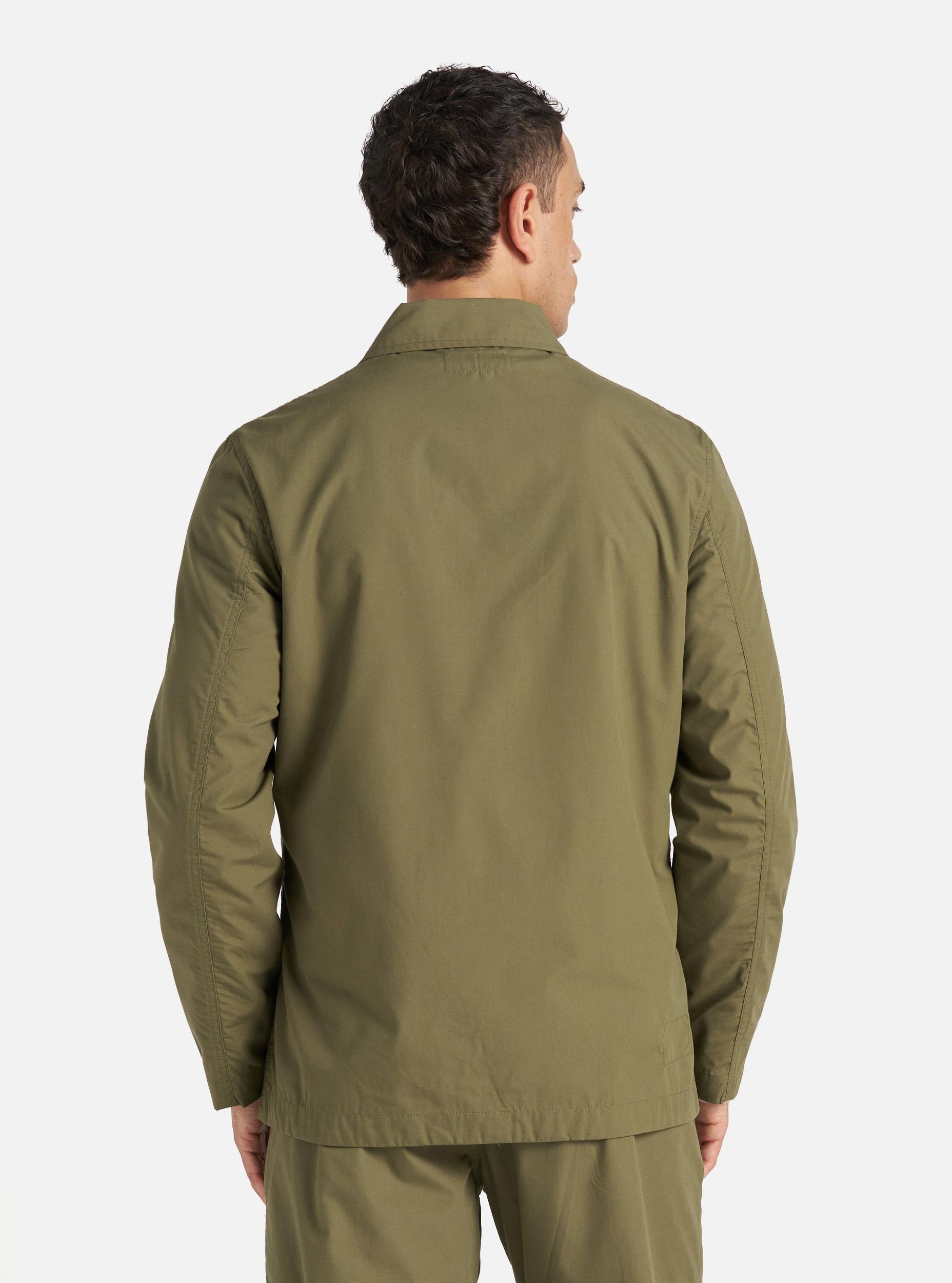 Olive Recycled Polytech Bakers Jacket Product Image