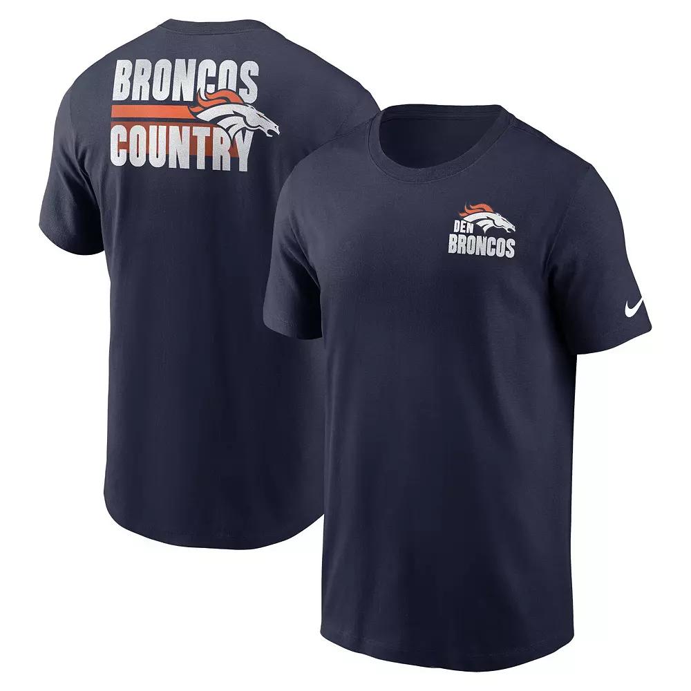 Chicago Bears Rewind Front And Back Hit Essential Nike Mens NFL T-Shirt | N19941L7QV-93P Product Image