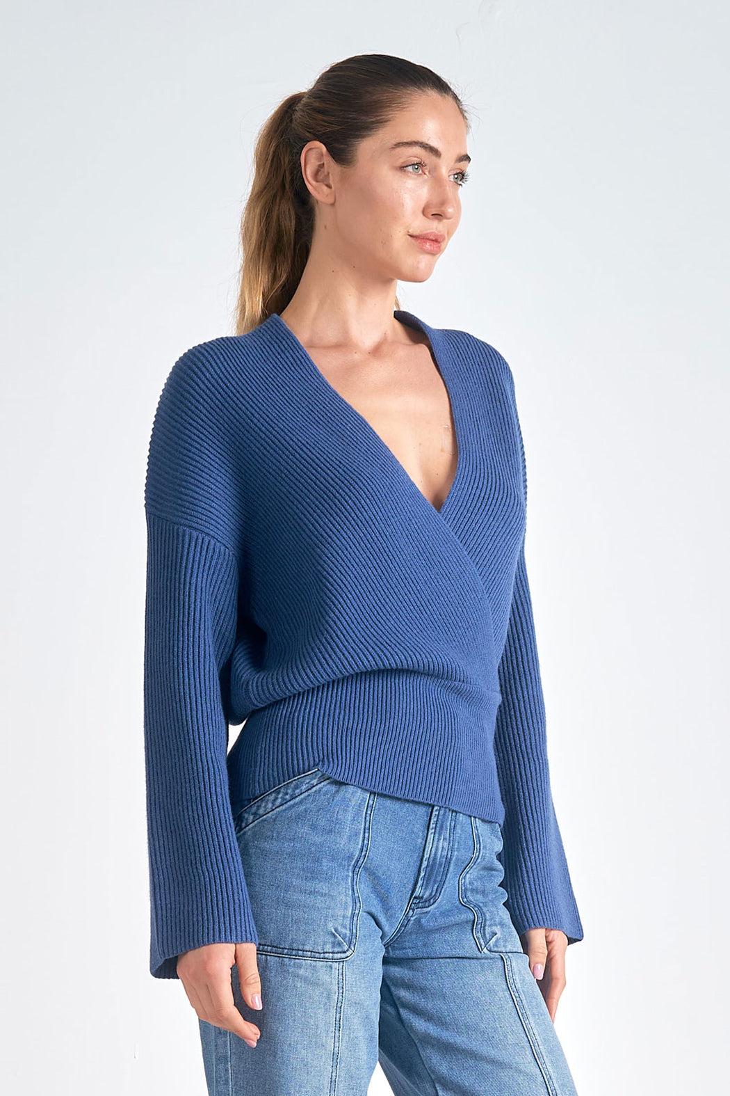 Chelcie Vneck Sweater Product Image