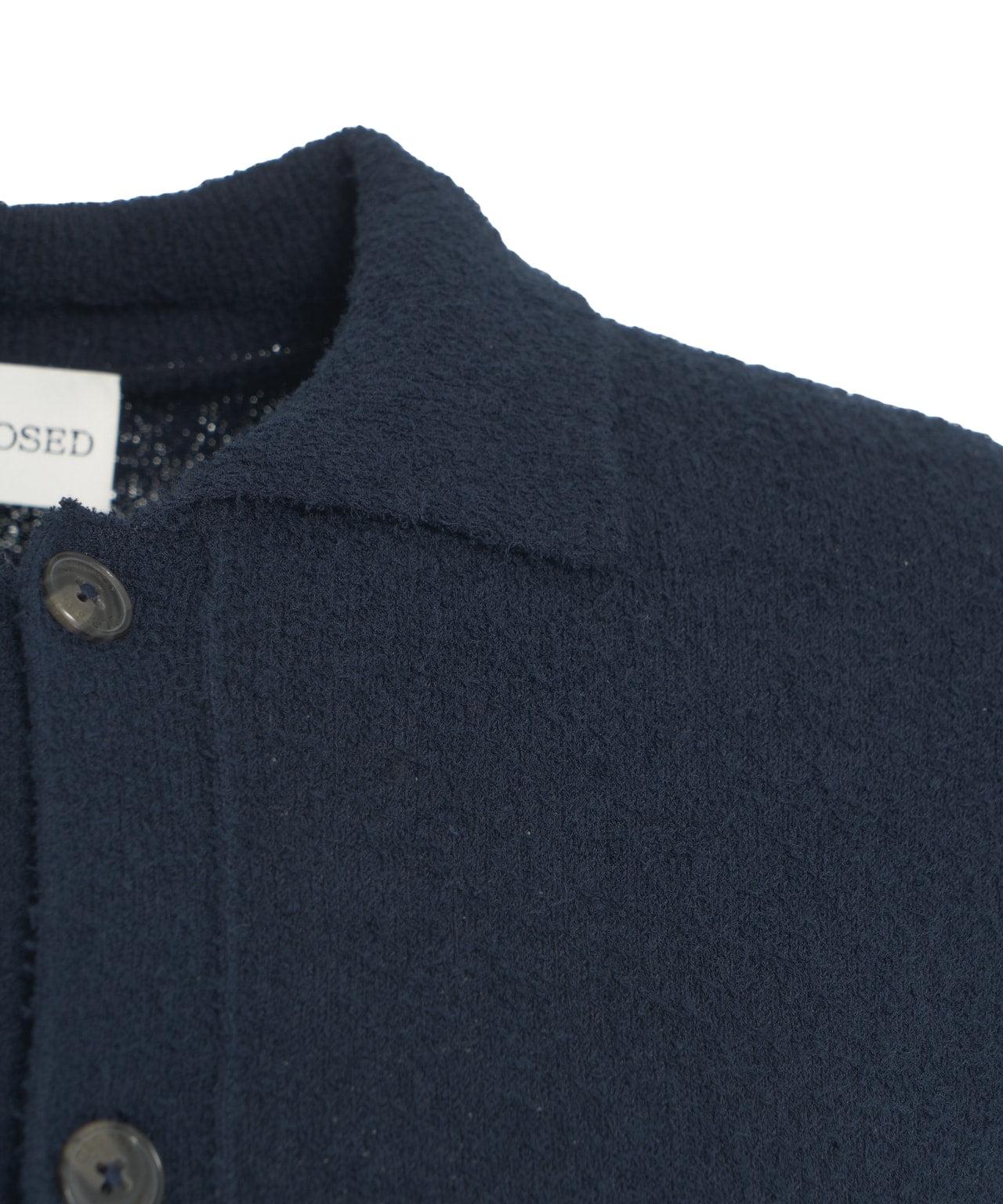 Boucle knit cardigan Product Image