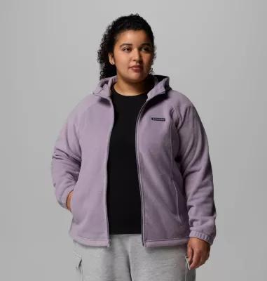 Columbia Womens Benton Springs Full Zip Fleece Hoodie - Plus Size- Product Image