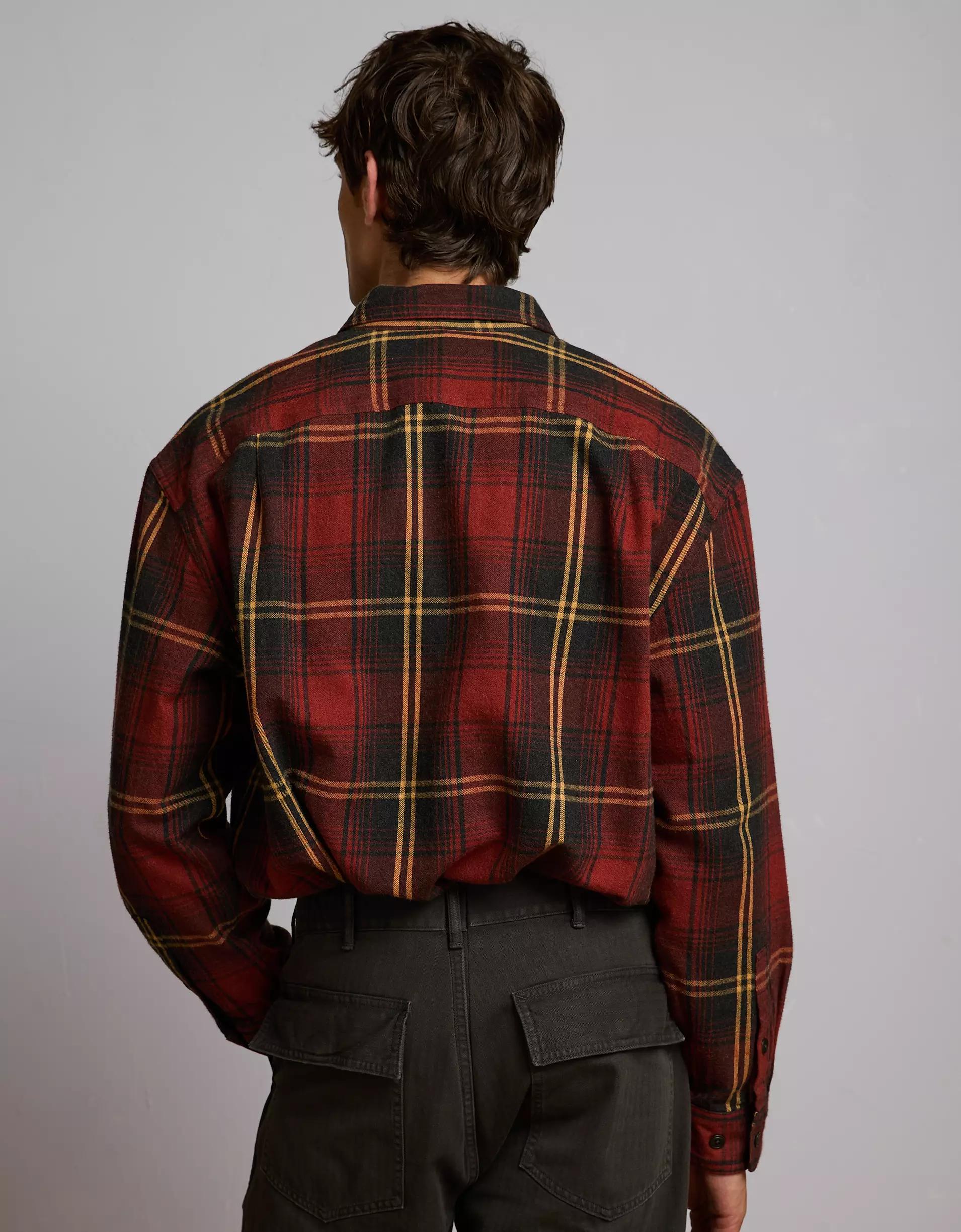 AE77 Premium Flannel Shirt Product Image