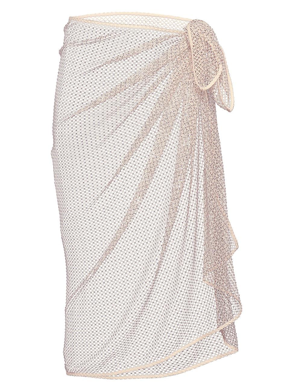 Womens Shimmer & Shine Covers Maribel Crochet Pareo Product Image