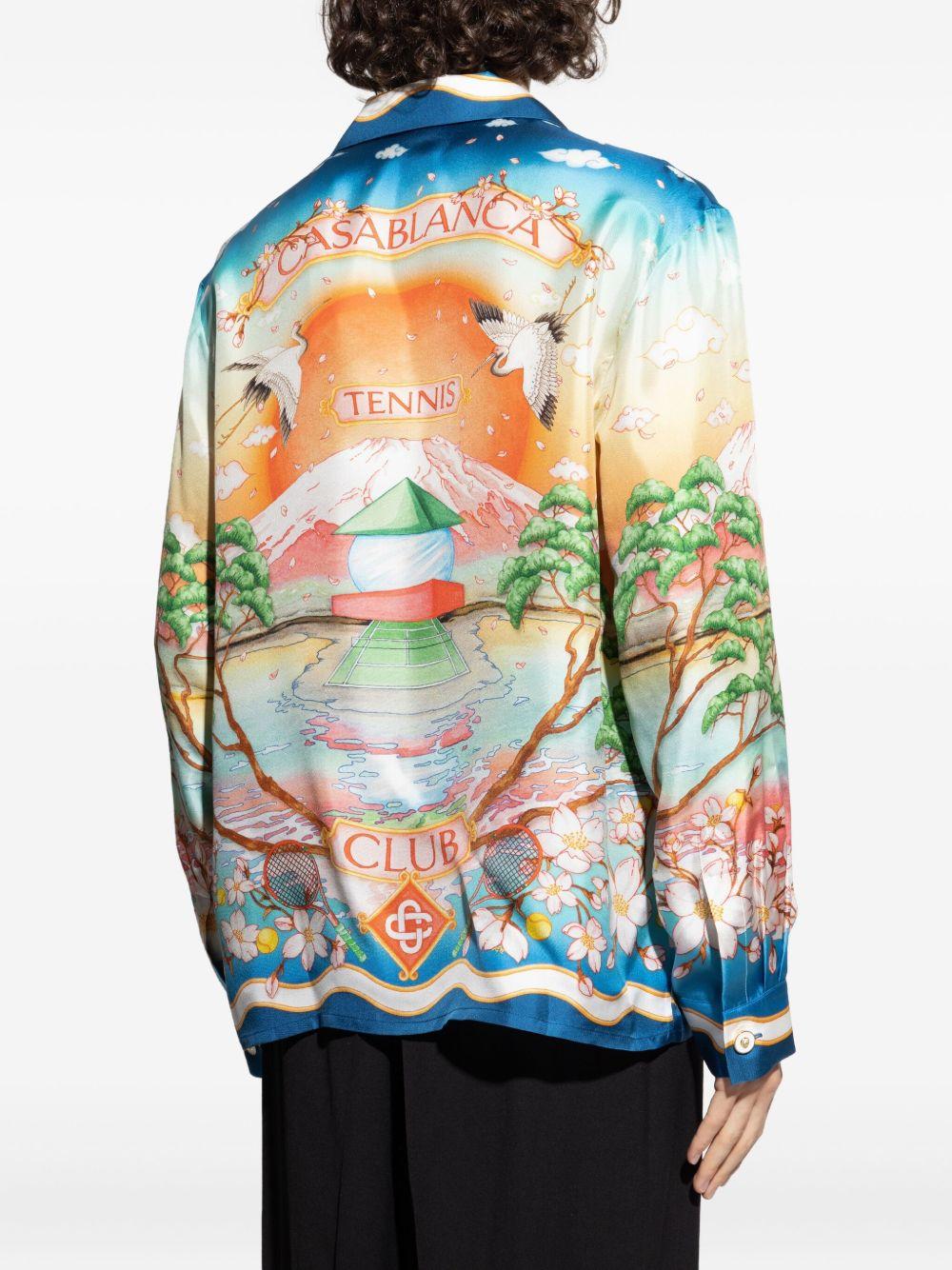 silk shirt Product Image