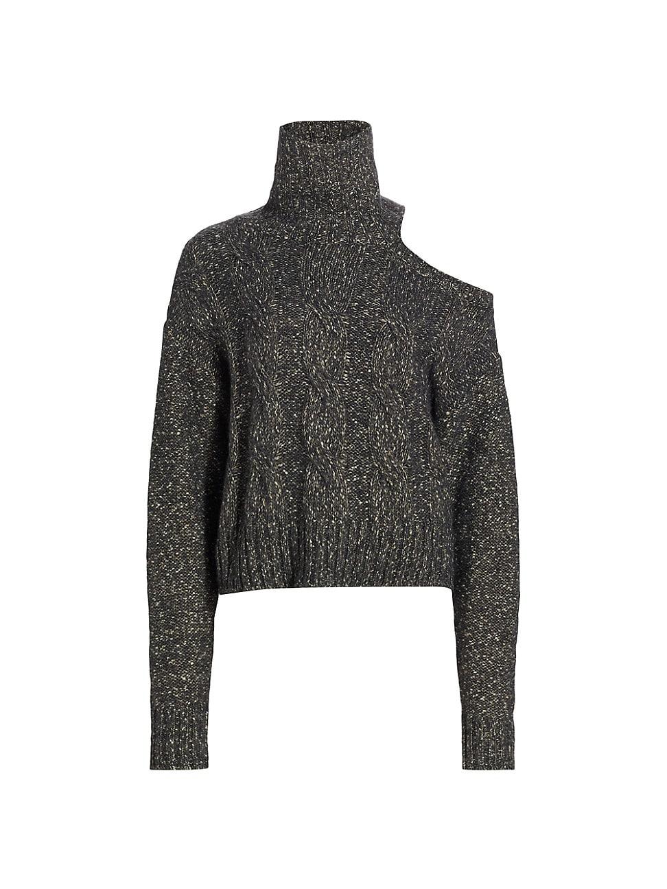 Womens Selleck Cable-Knit Sweater Product Image