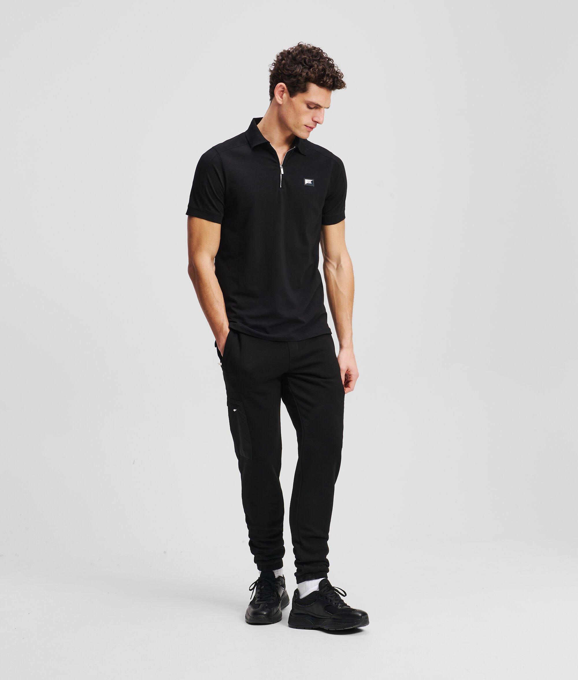 ZIP-UP POLO SHIRT Product Image