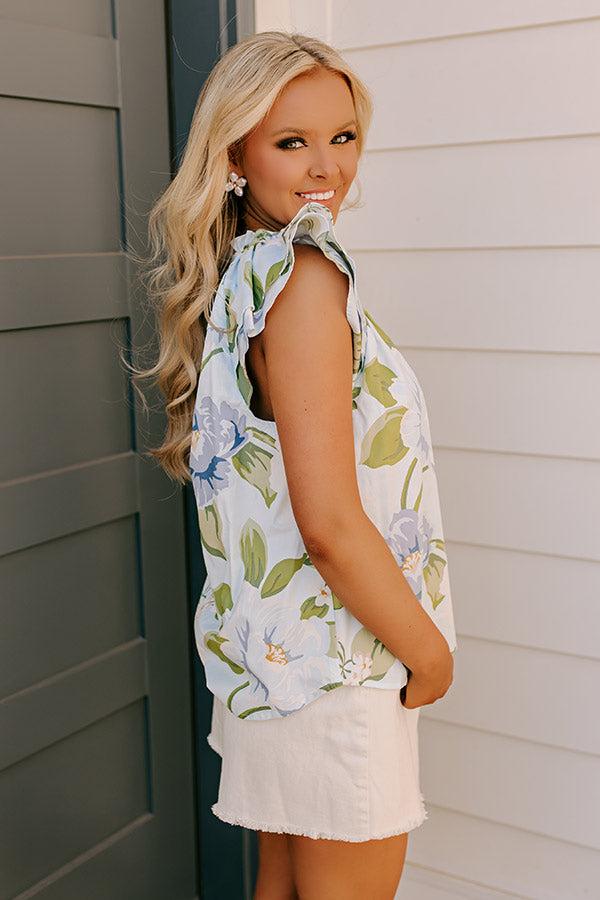 Peony Daydream Floral Top Product Image