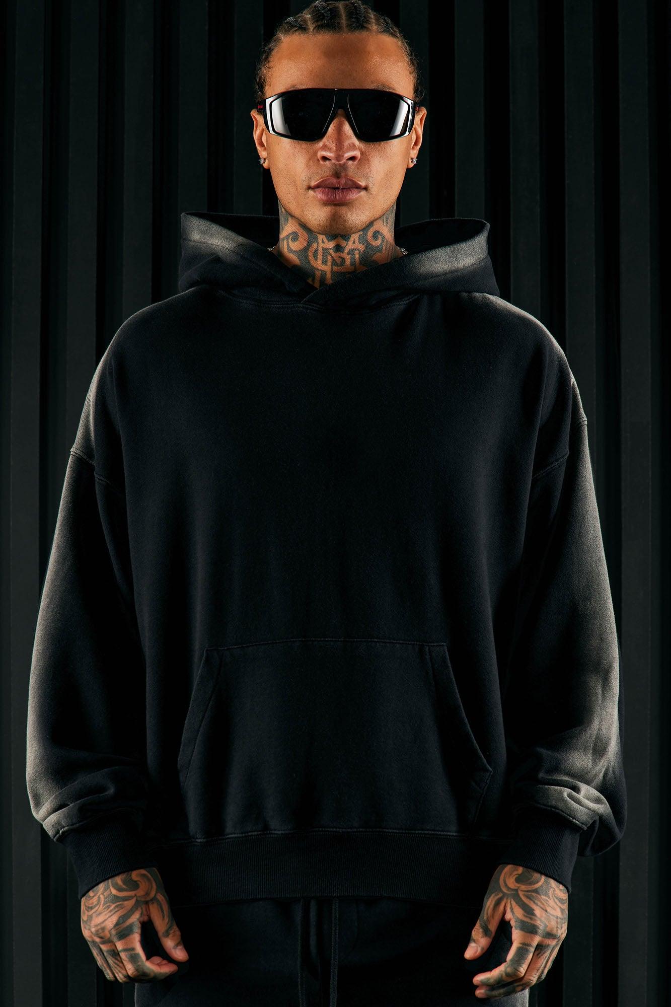 Tyson All You Oversize Hoodie - Black Product Image