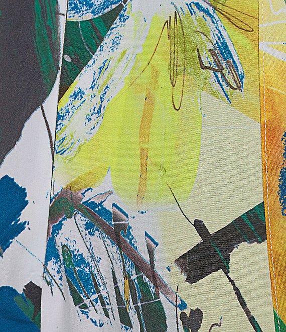 Antonio Melani x M.G. Style Lamar Printed Two Piece Poplin Blouse & Skirt Set Product Image