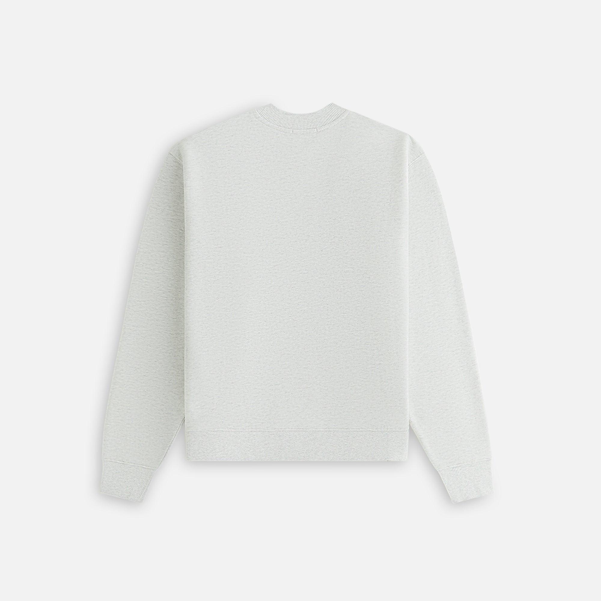 Kith Women for the New York Knicks Ashwin Crewneck - Light Heather Grey Female Product Image