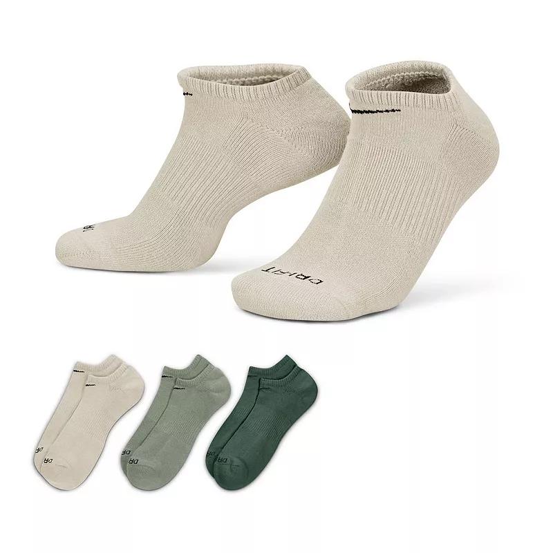 Nike Unisex Everyday Plus Cushion Training No-Show Socks (3 Pairs) | SX6889-996 Product Image