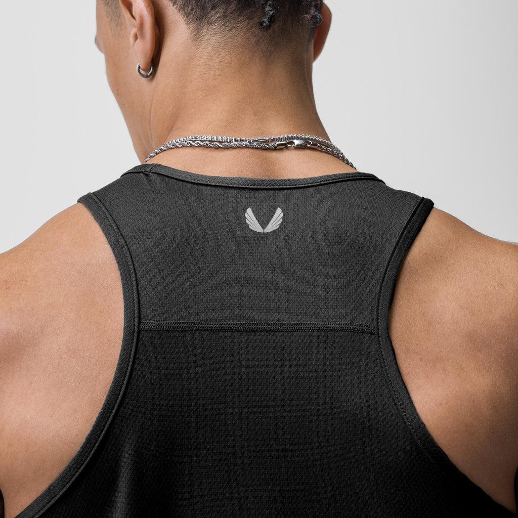 0754. AeroSilver® Training Singlet - Black Product Image