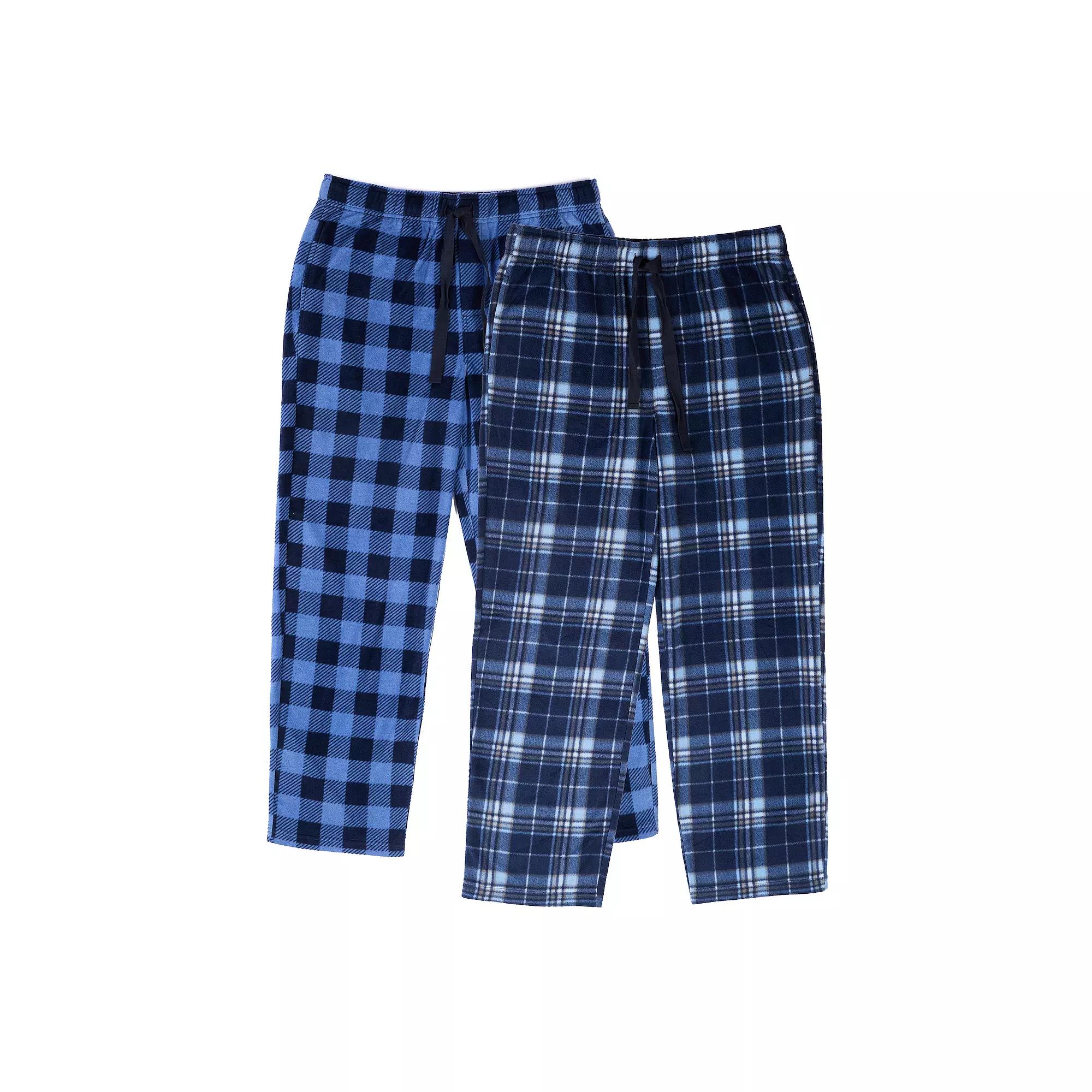 Men's Smith's Workwear 2-Pack Fleece Lounge Pants,  Product Image