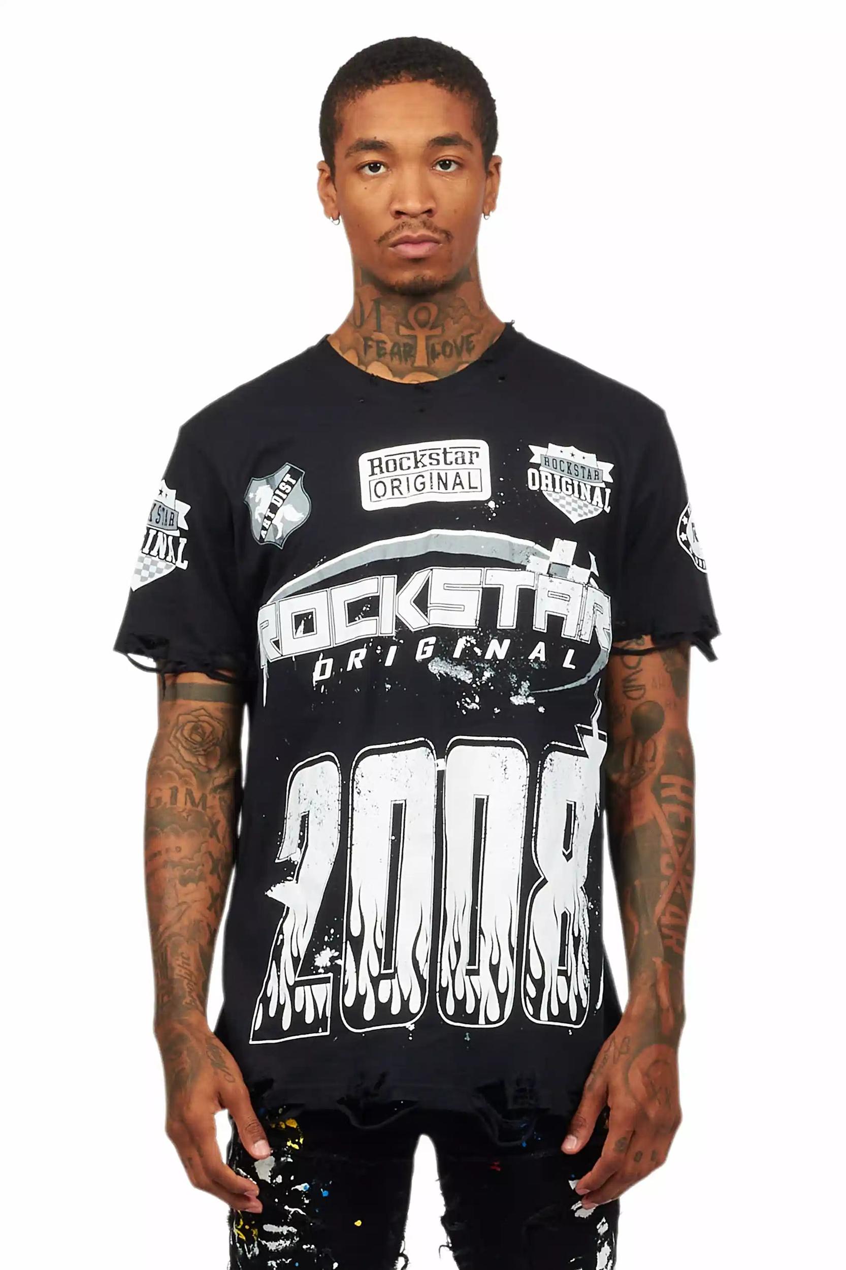 Esha Black Oversized T-Shirt Female Product Image