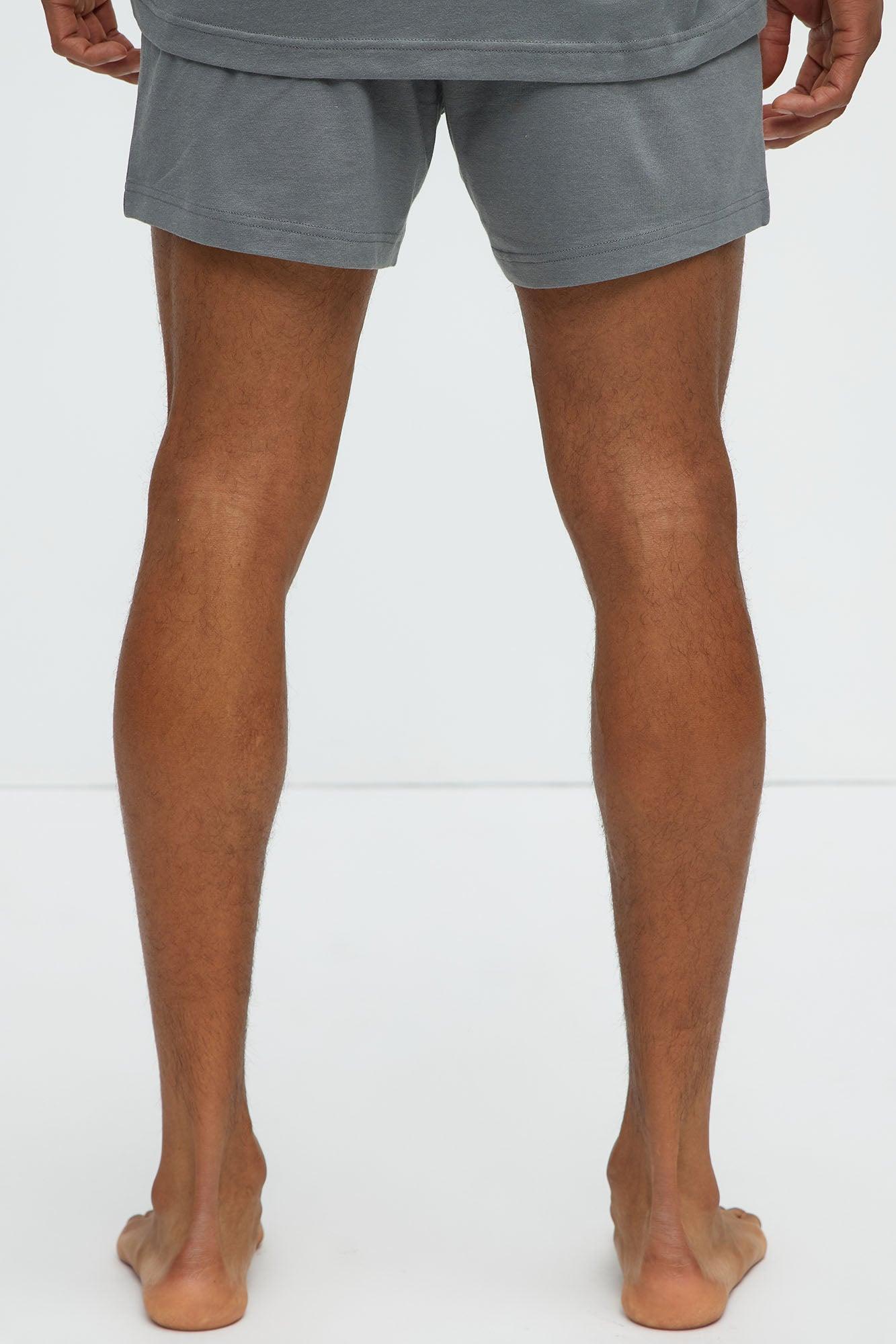 Essential Modal Boxer - Slate Grey Product Image