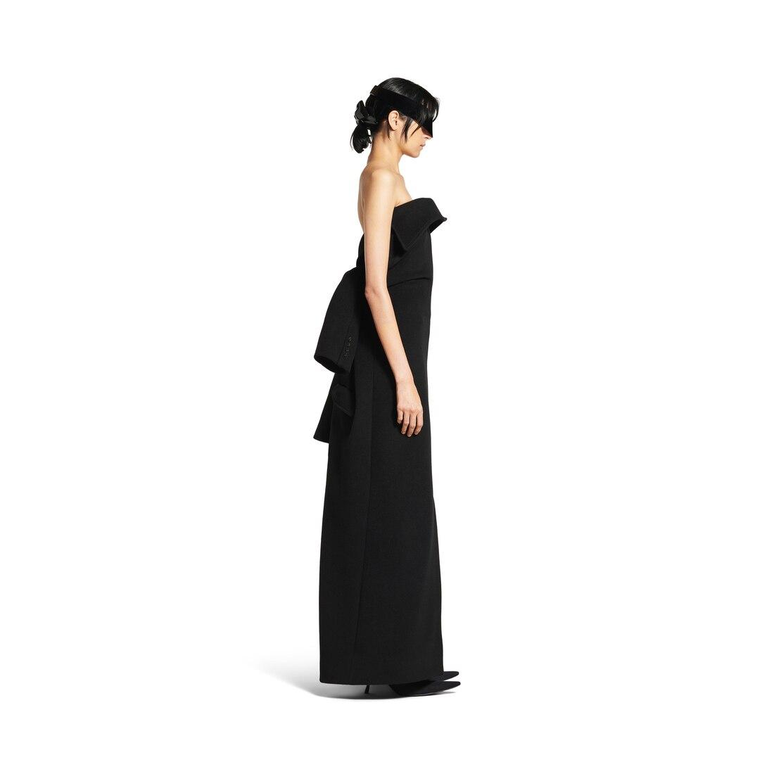 Women's Coat Bustier Dress in Black Product Image