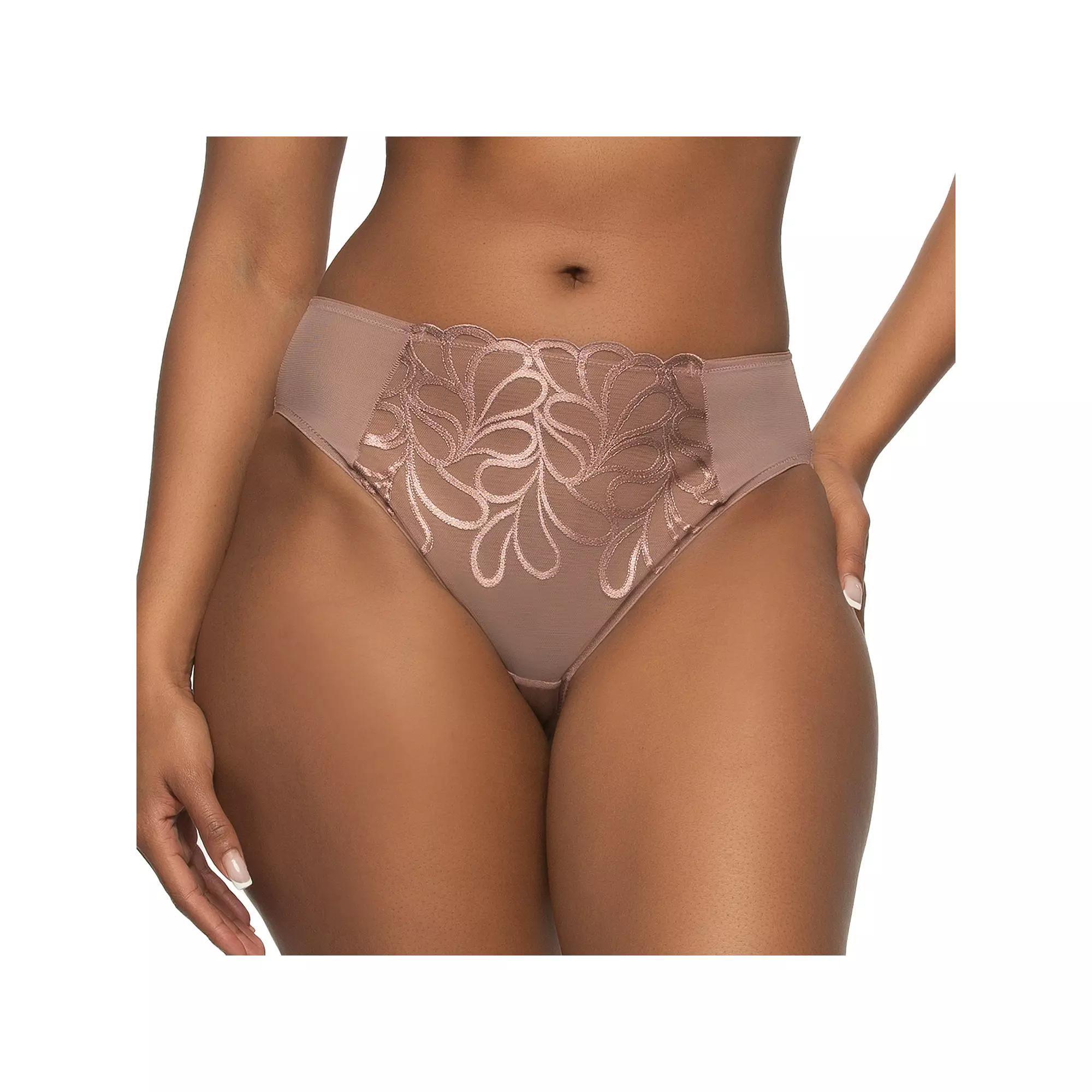 Women's Paramour by Felina Lotus Hi-Cut Brief Panty 635088,  Product Image