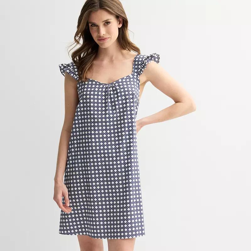 Women's Draper James Woven Chemise Nightgown,  Product Image