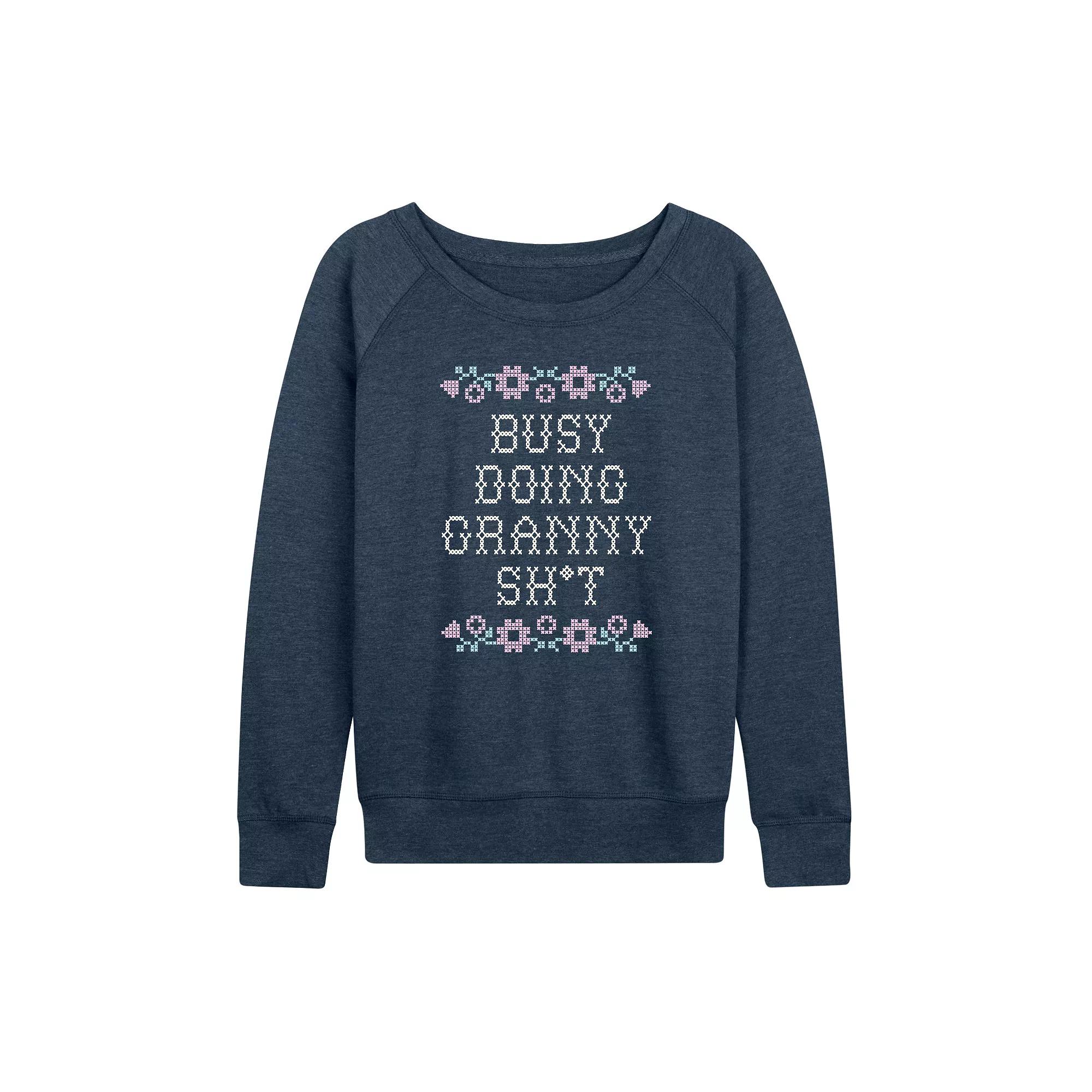 Women's Made To Lounge French Terry Long Sleeve Tee,  Product Image