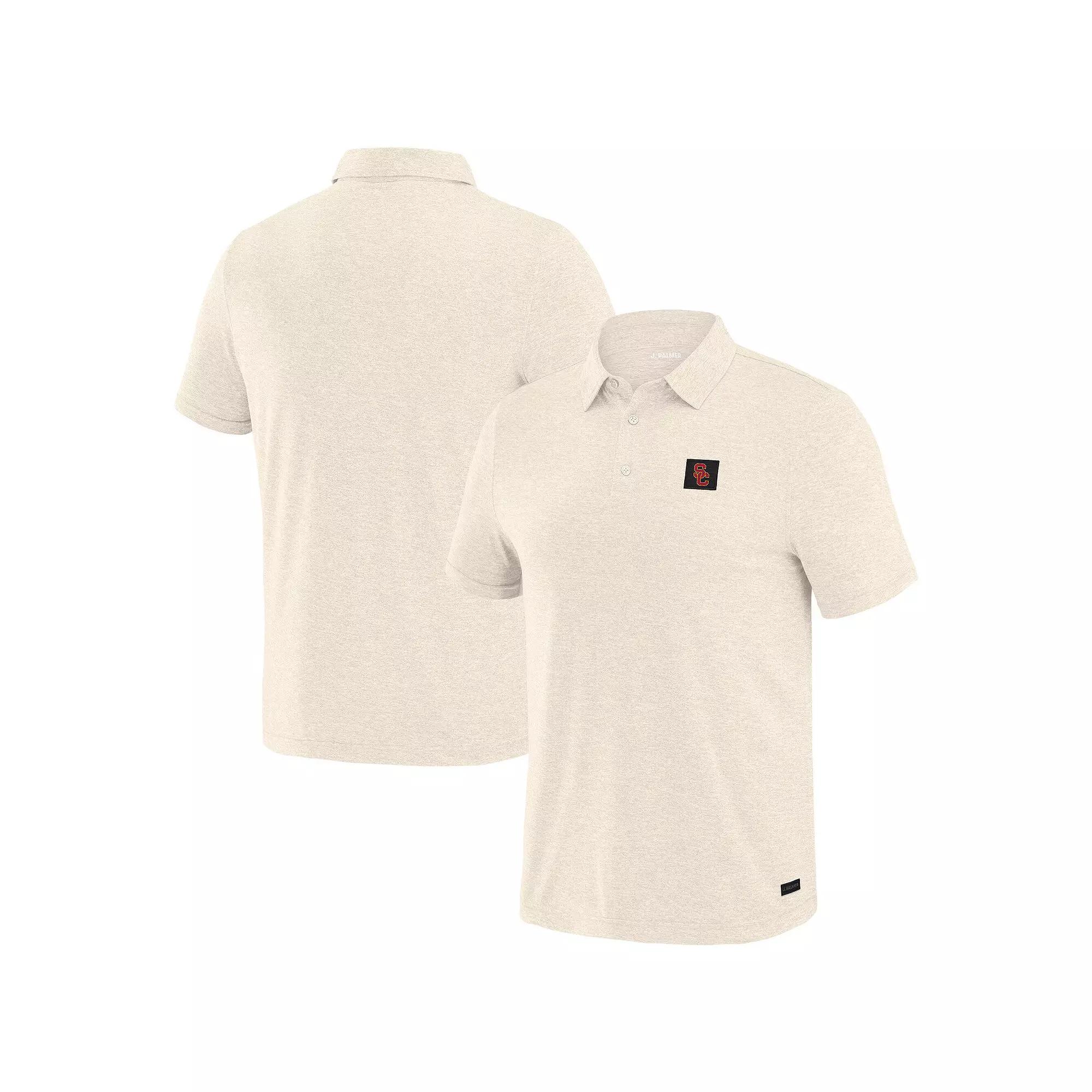 Men's J. Palmer White USC Trojans Four Down Polo,  Product Image