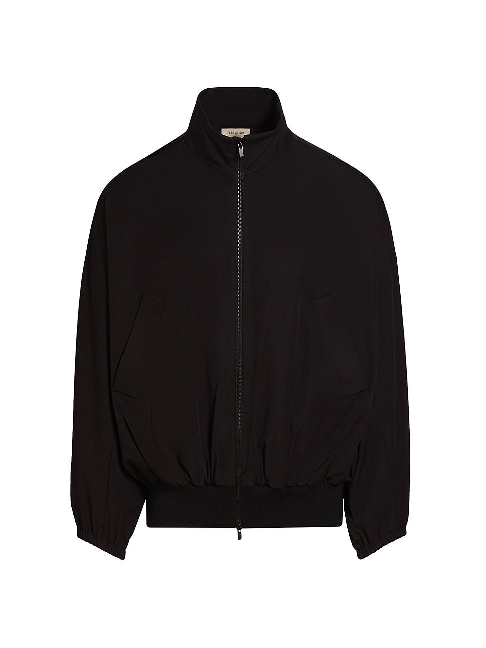 Mens High Neck Vented Track Jacket Product Image