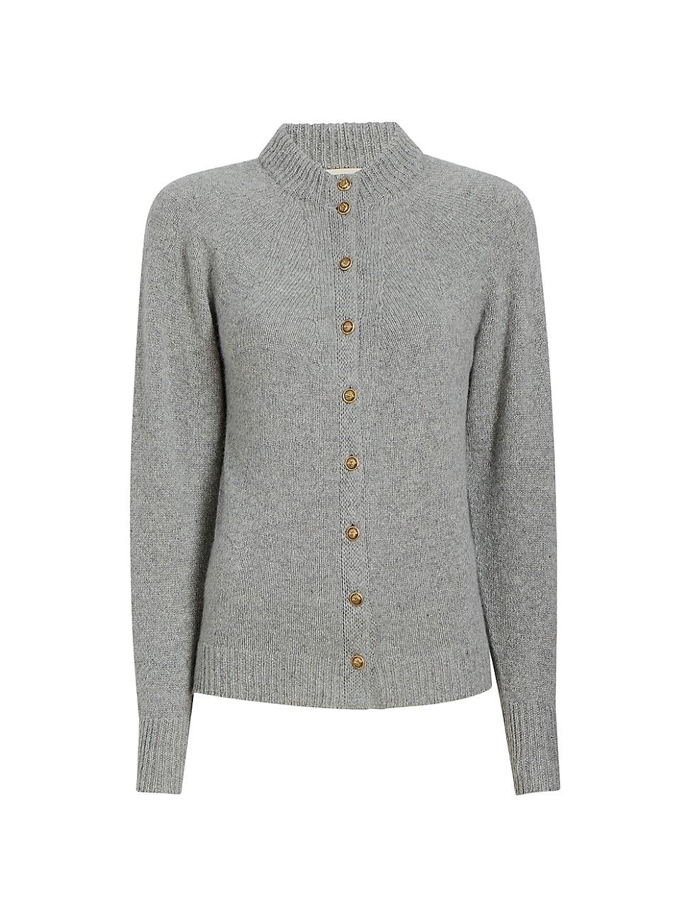 Womens Ambre Stretch Cashmere Cardigan Product Image