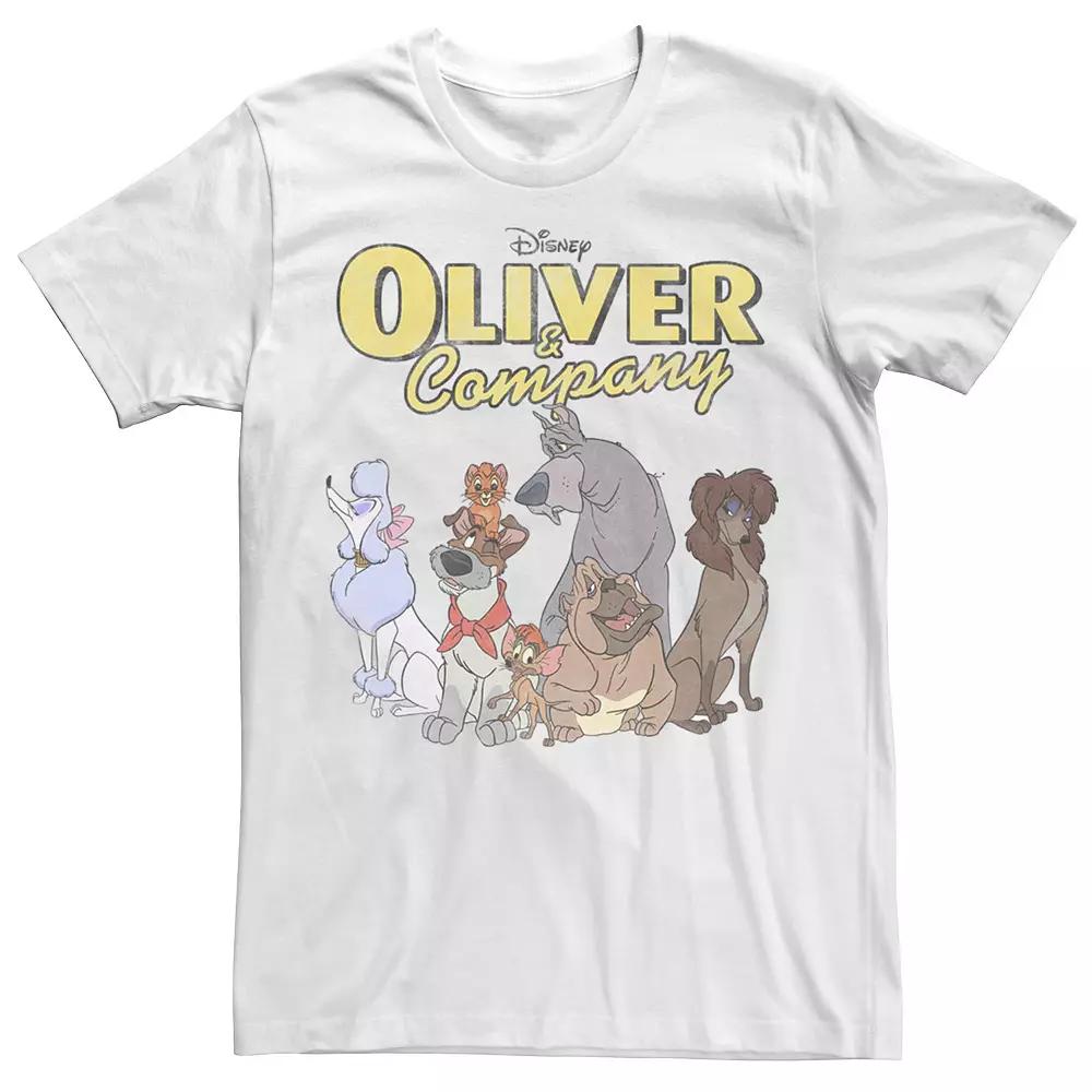 Disney's Oliver & Company Group Shot Men's Tee,  Product Image