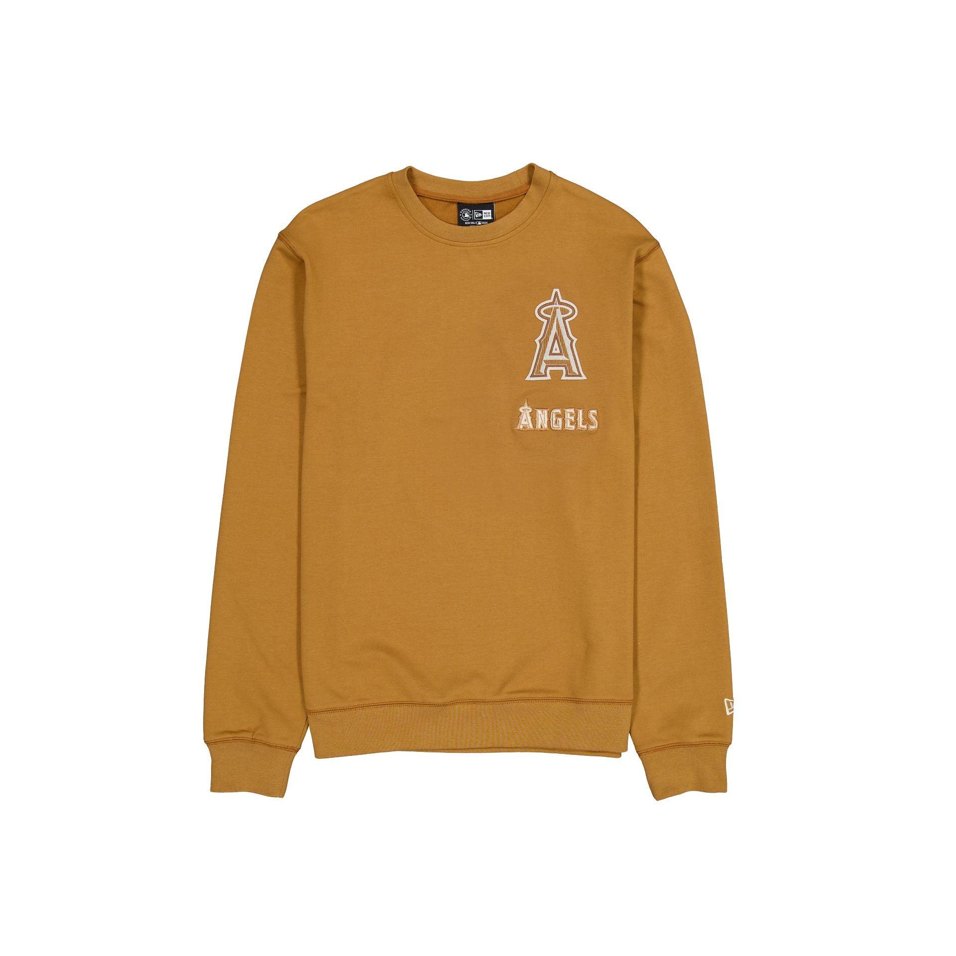 Los Angeles Angels Light Bronze Logo Select Crewneck Male Product Image