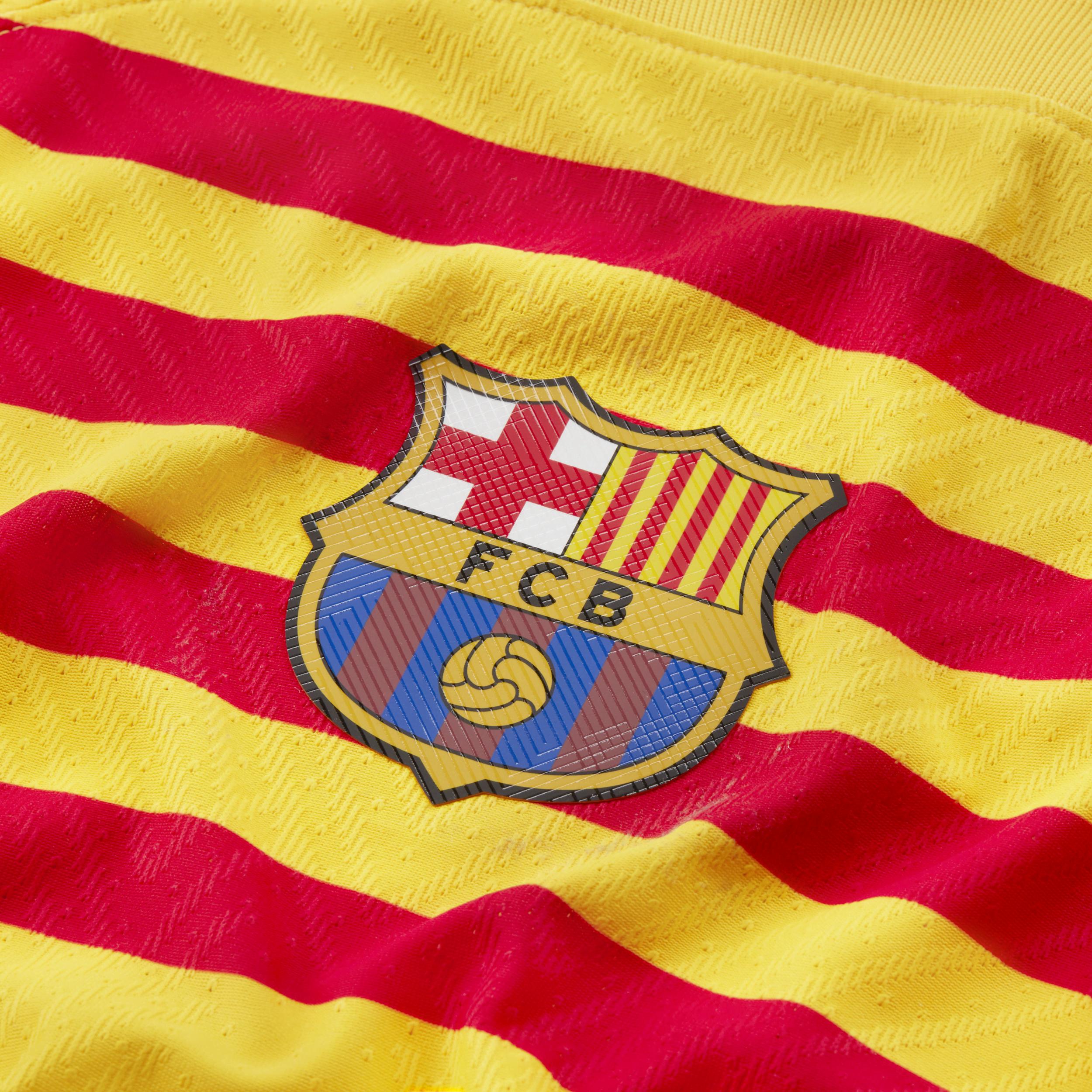 FC Barcelona 2023/24 Match Fourth Nike Mens Dri-FIT ADV Soccer Jersey | DR5077-729 Product Image