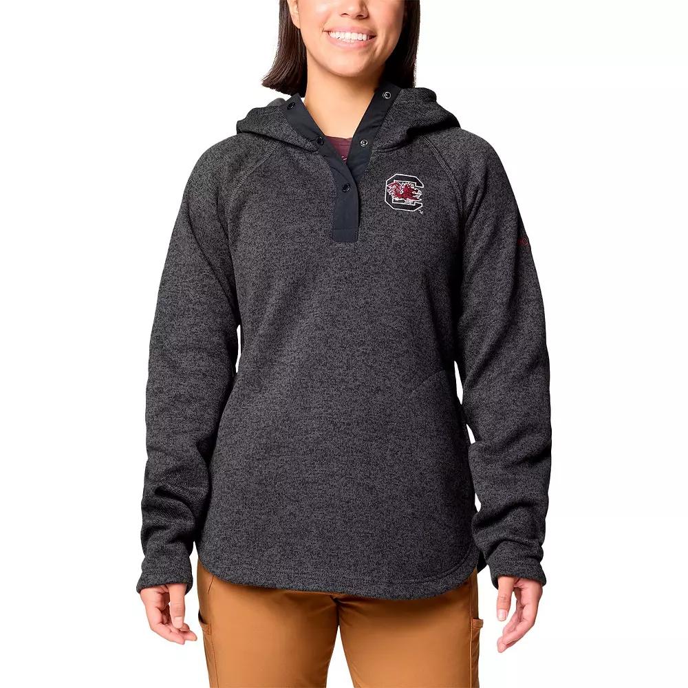 Women's Columbia Black South Carolina Gamecocks Sweater Weather Raglan Pullover Hoodie,  Product Image