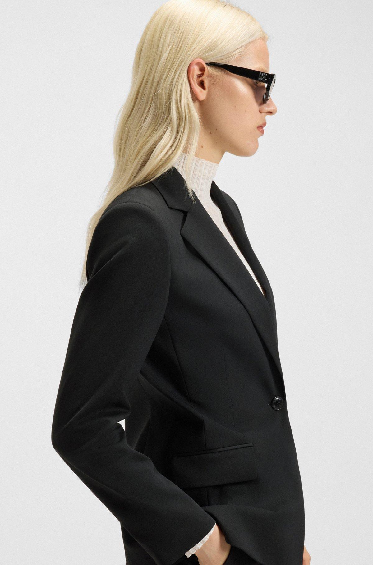 Regular-fit jacket with notch lapels Product Image