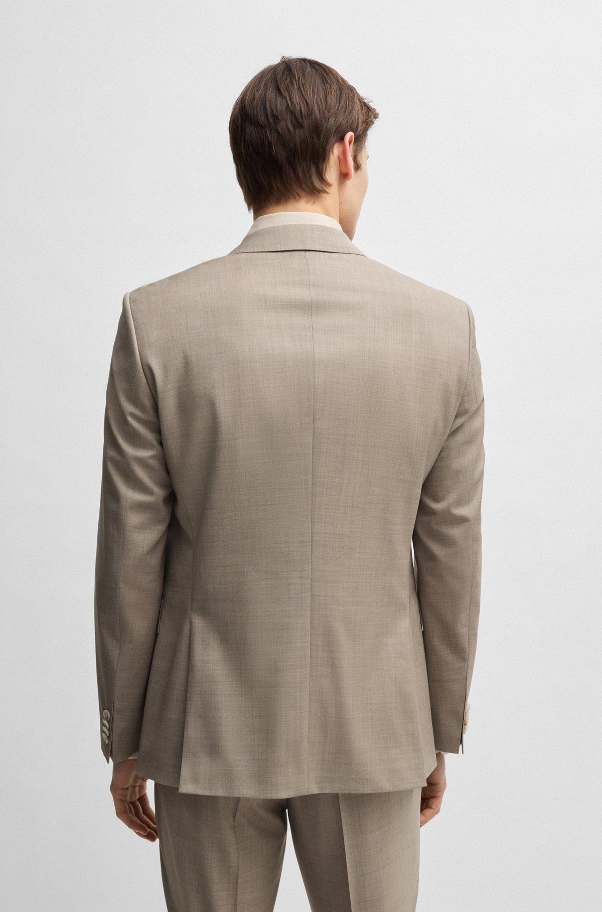 Slim-fit suit in virgin wool Product Image