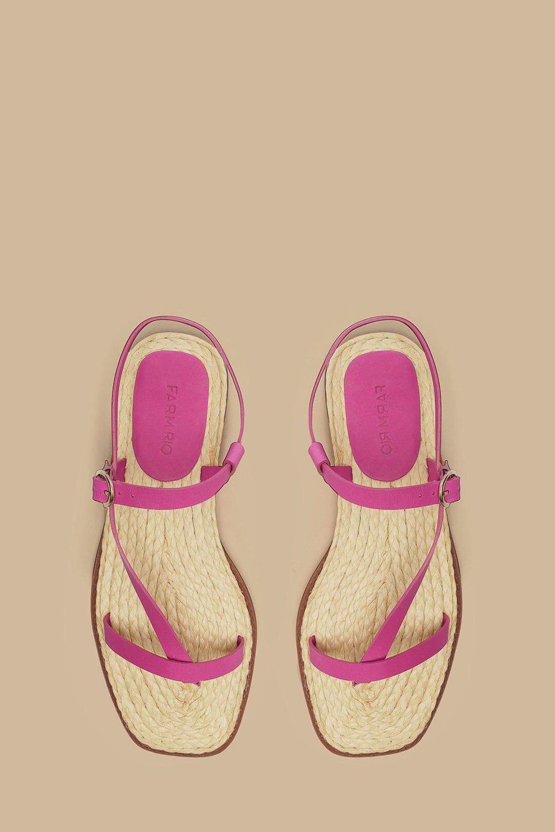 Pink Cross Strap Sandal Product Image