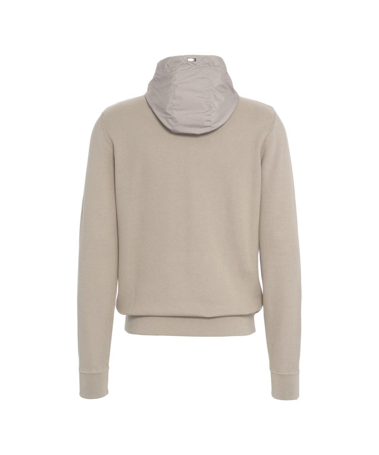 Tricot jacket with padded front Product Image