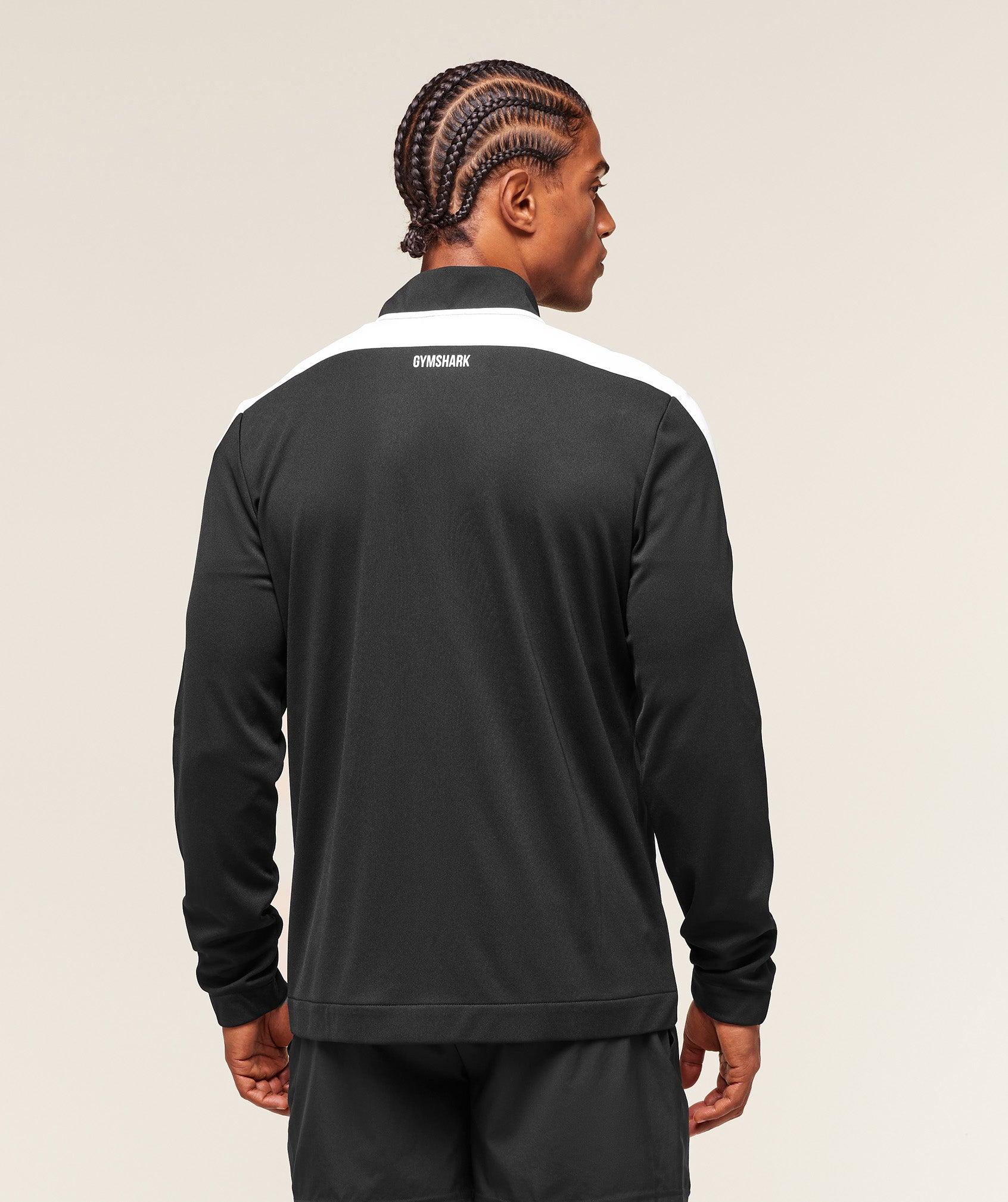 Gymshark Arrival Block Track Jacket - Black Male Product Image