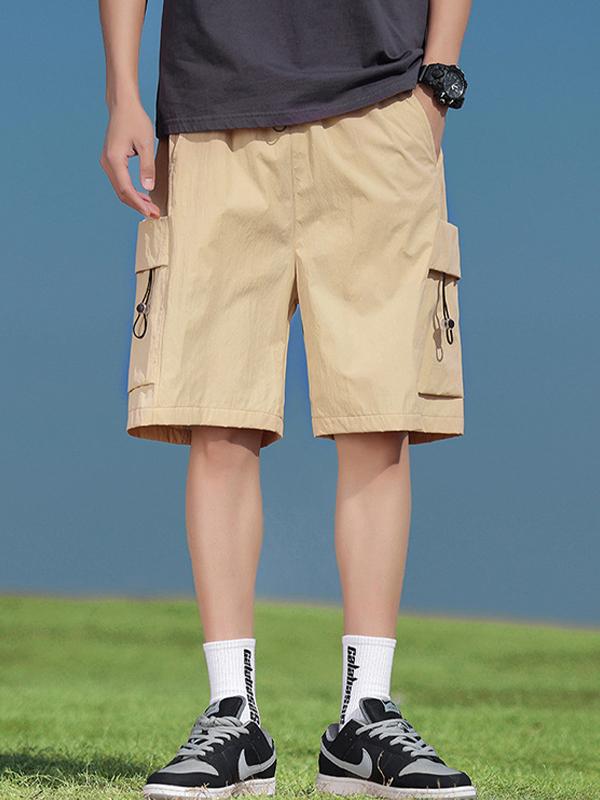 Men's Casual Cargo Cut Pants Shorts Product Image
