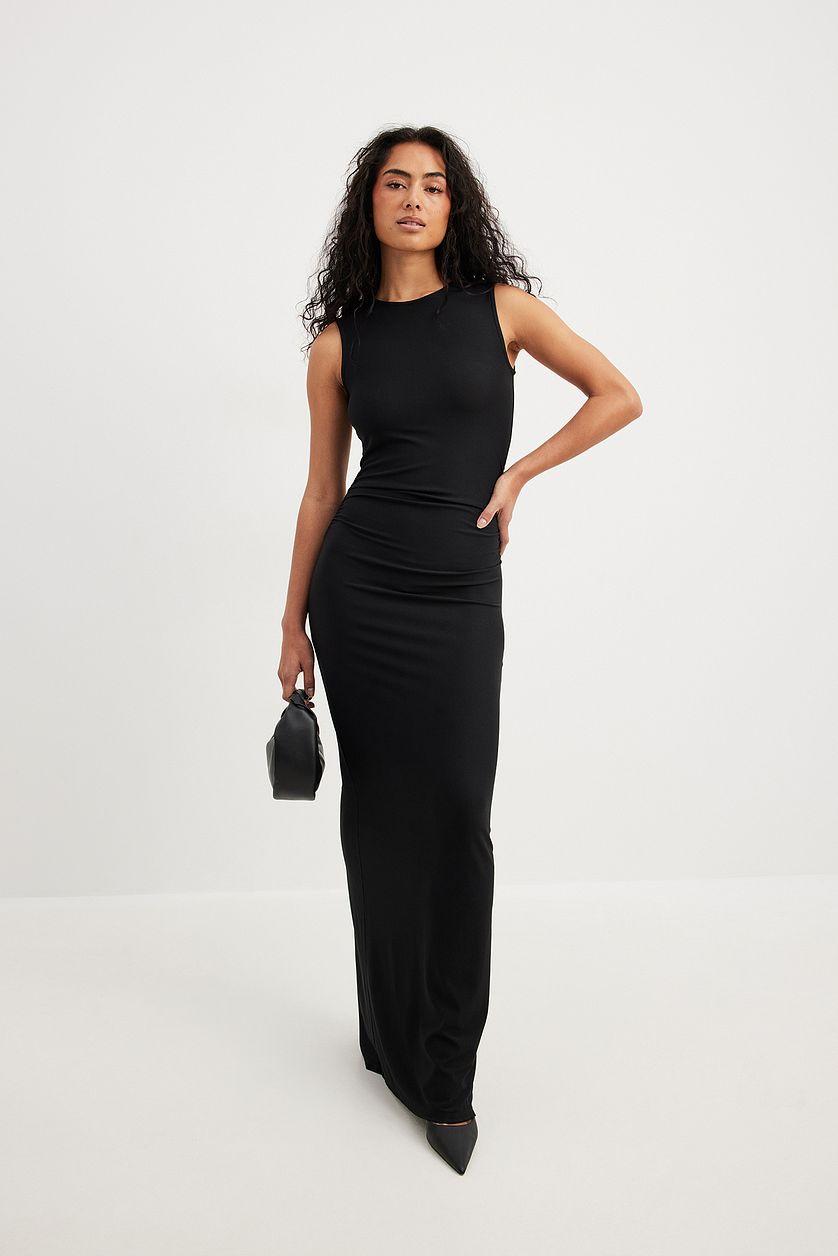 Jersey Sleeveless Maxi Dress Product Image